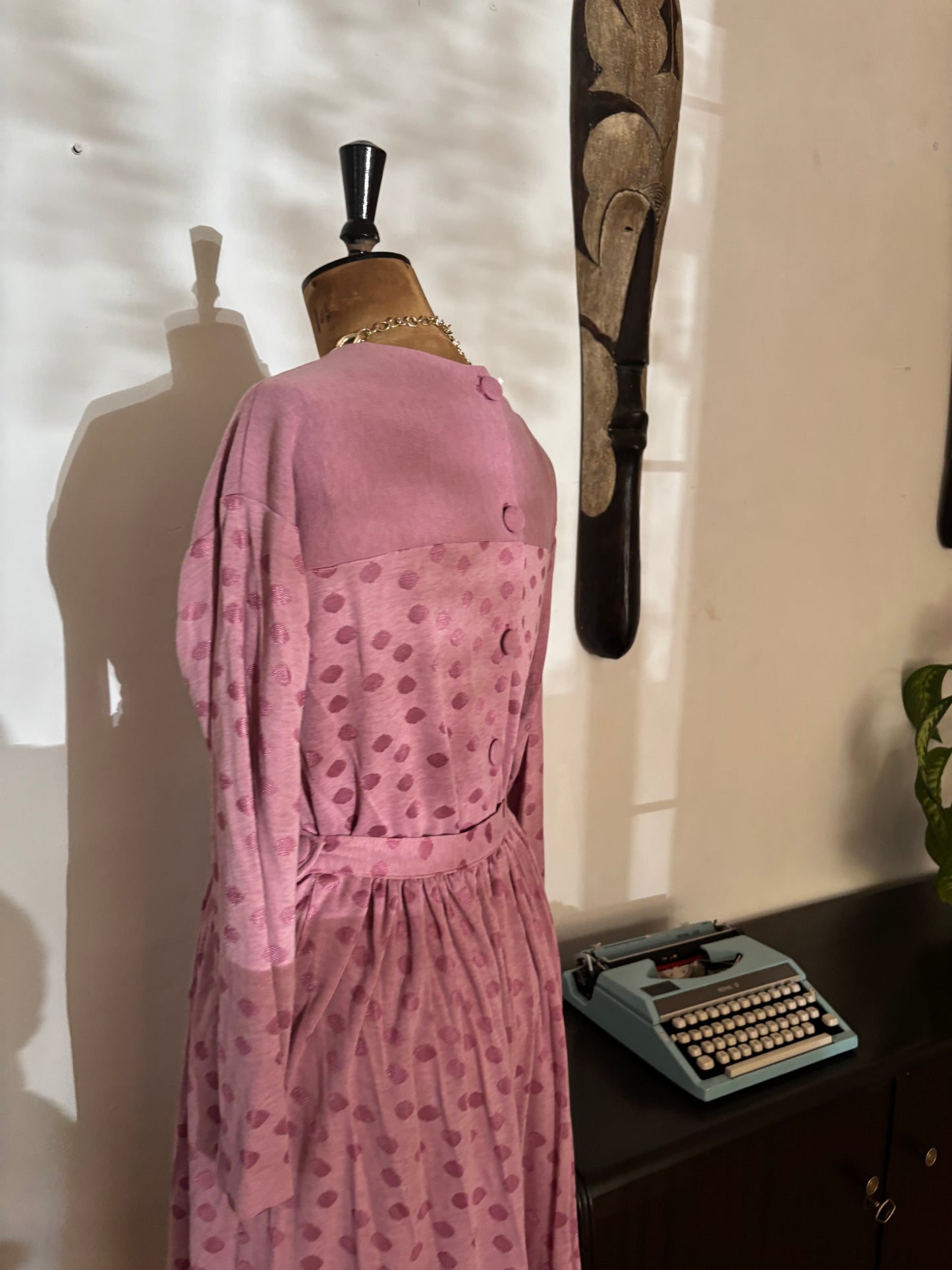 Pink Polkadot Winter 2 piece