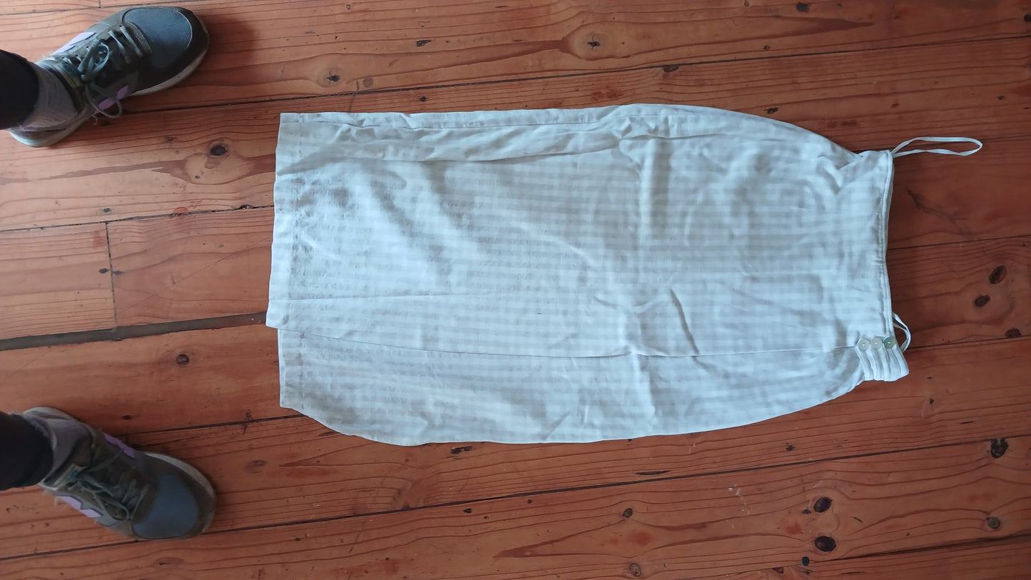 Linen Full Length Linen Skirt