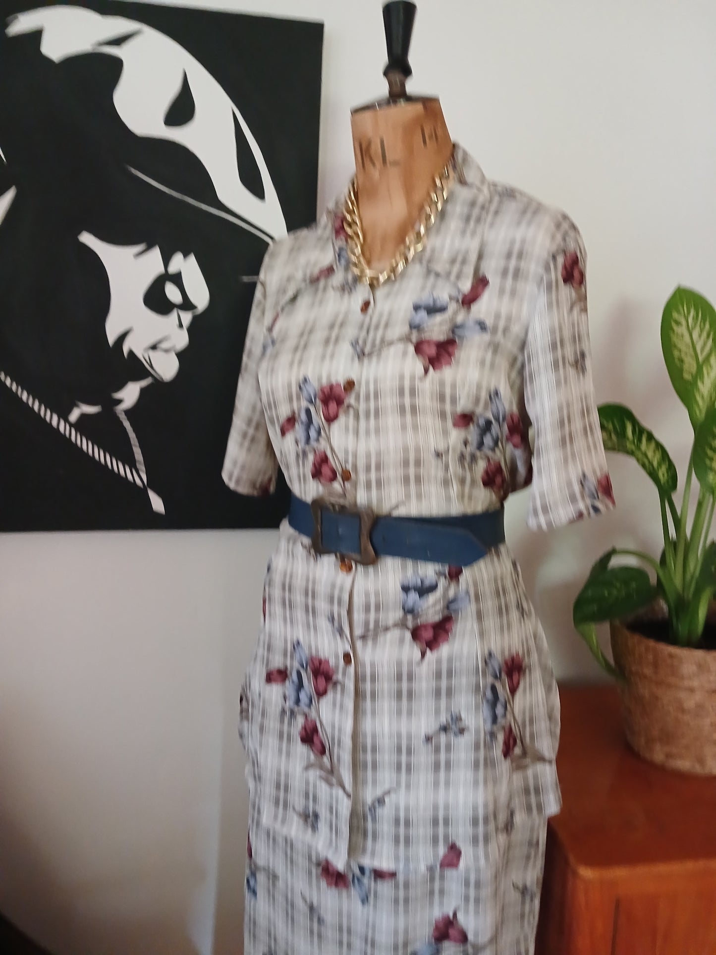 Grey Vintage Floral Summer Set