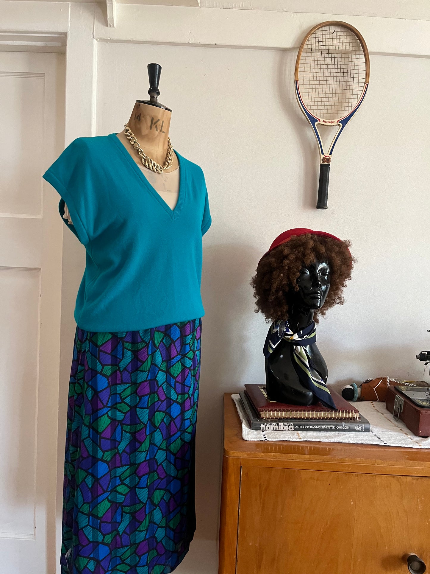 Teal Pullover Knit