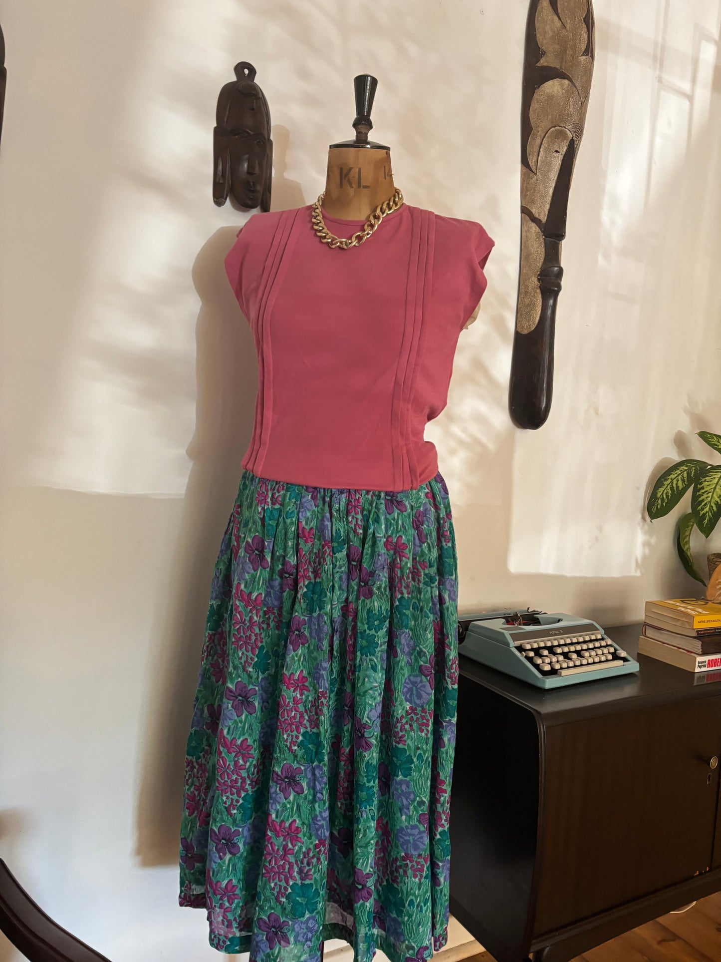 Pink Sleeveless Vest