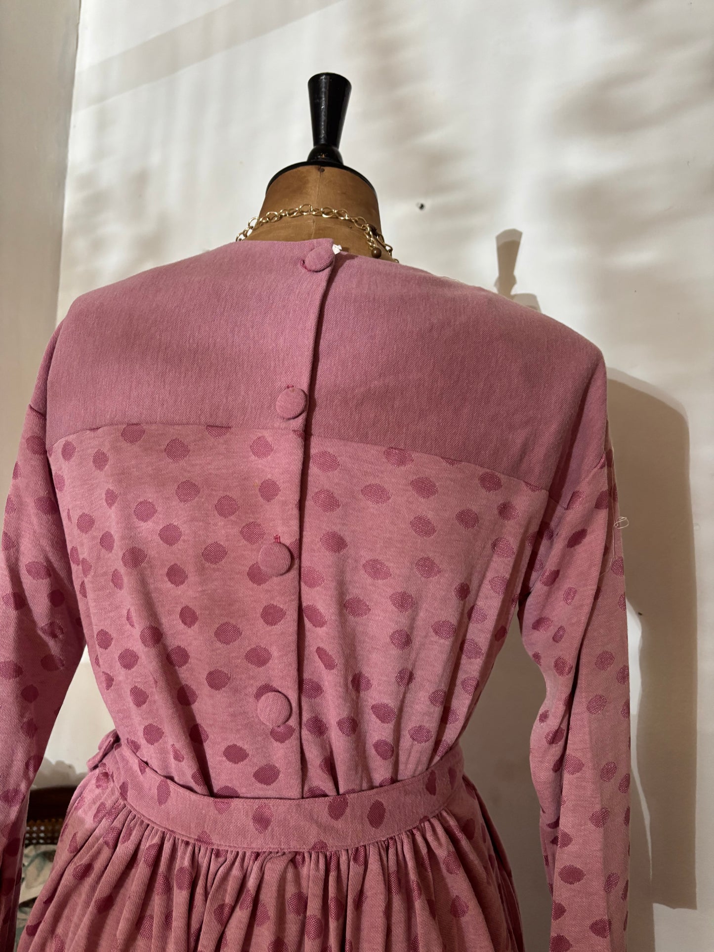 Pink Polkadot Winter 2 piece