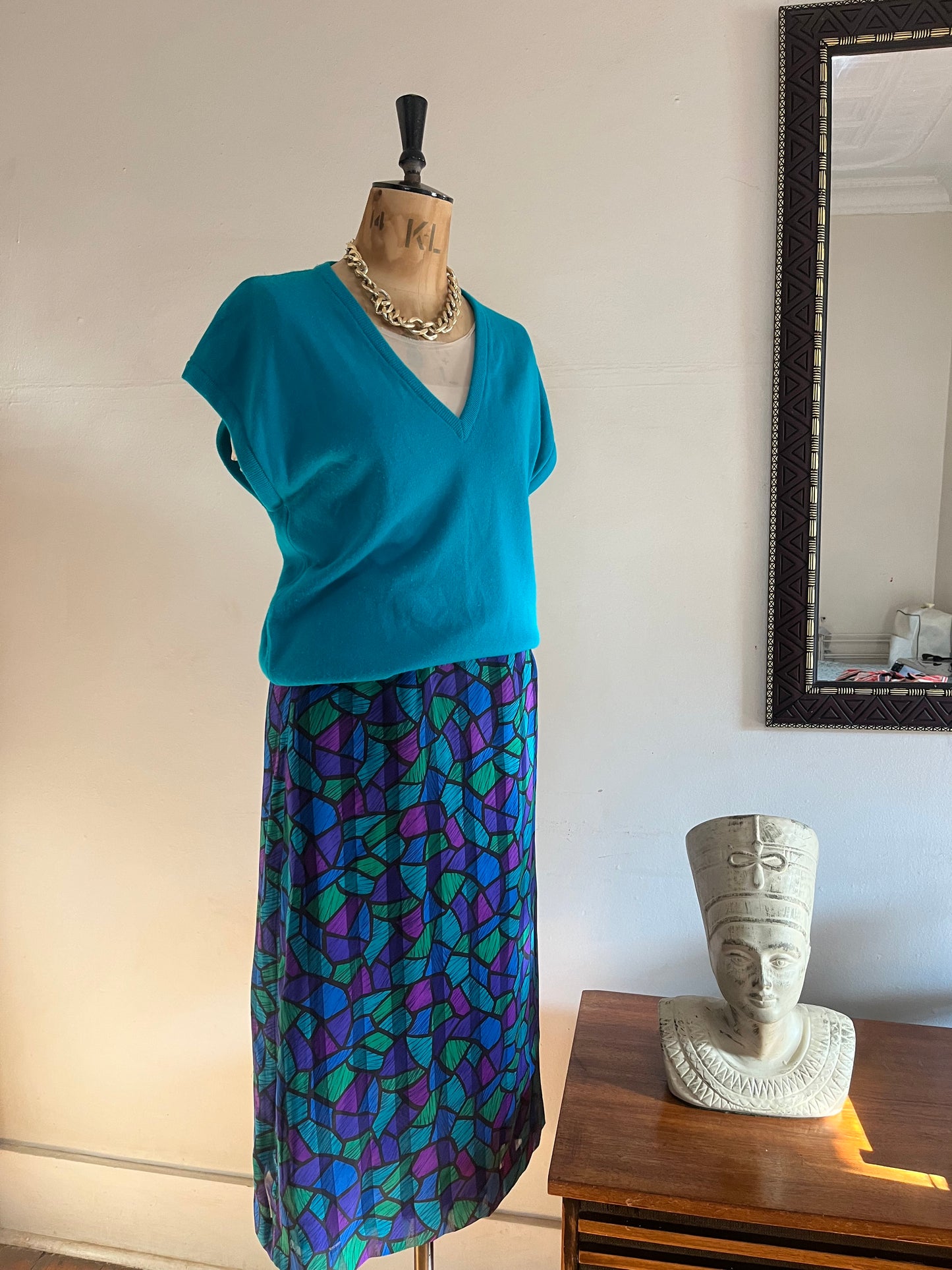 Teal Pullover Knit