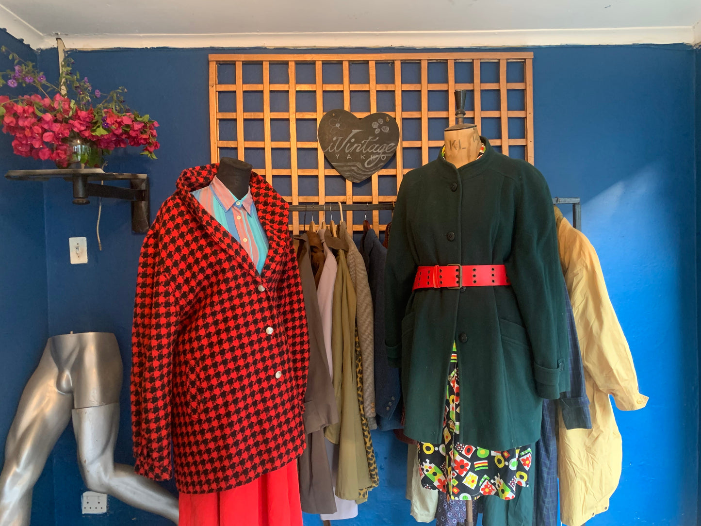 Green Vintage Winter Coat