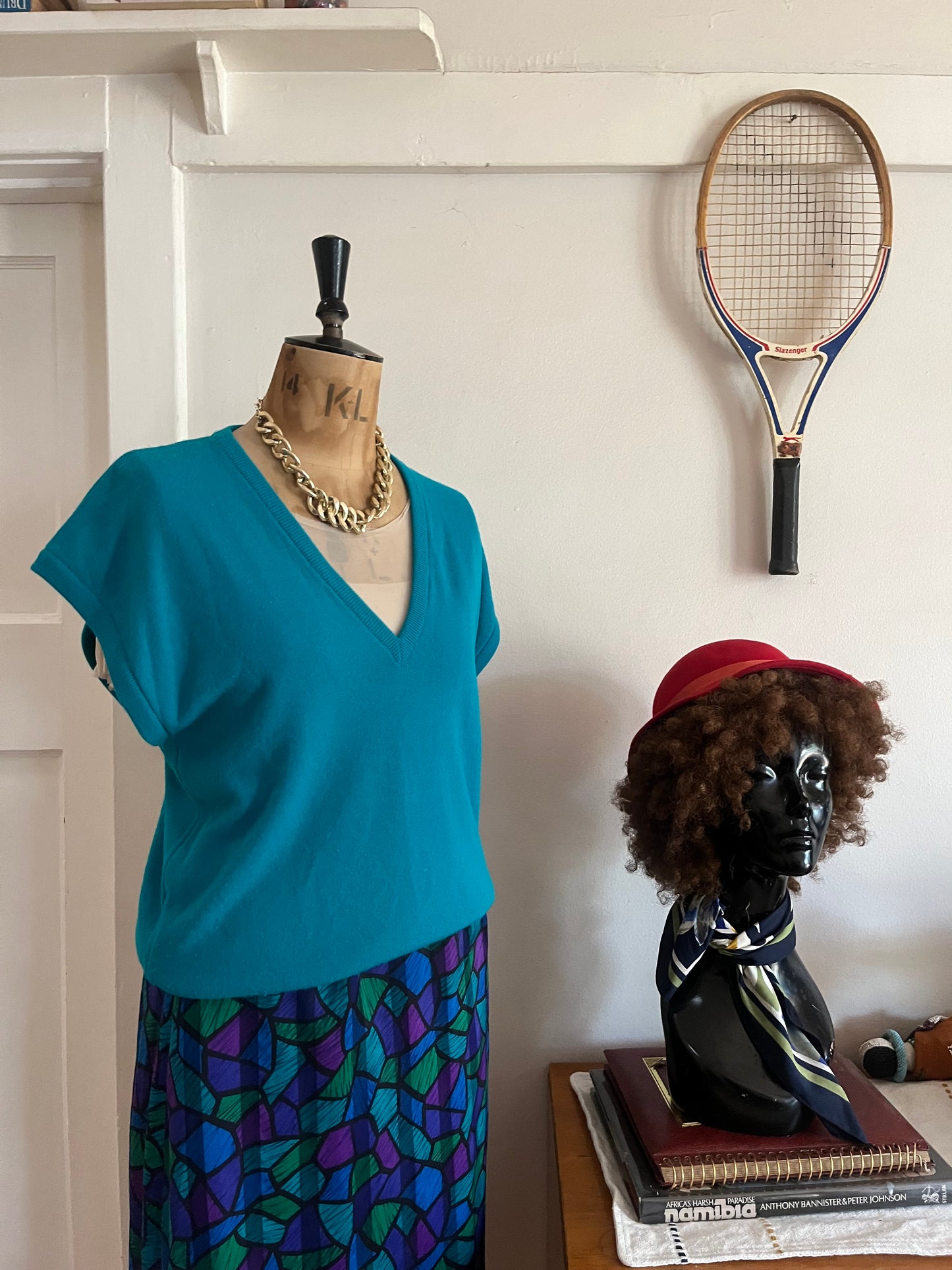 Teal Pullover Knit