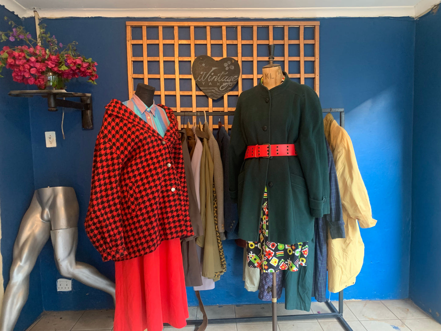Green Vintage Winter Coat