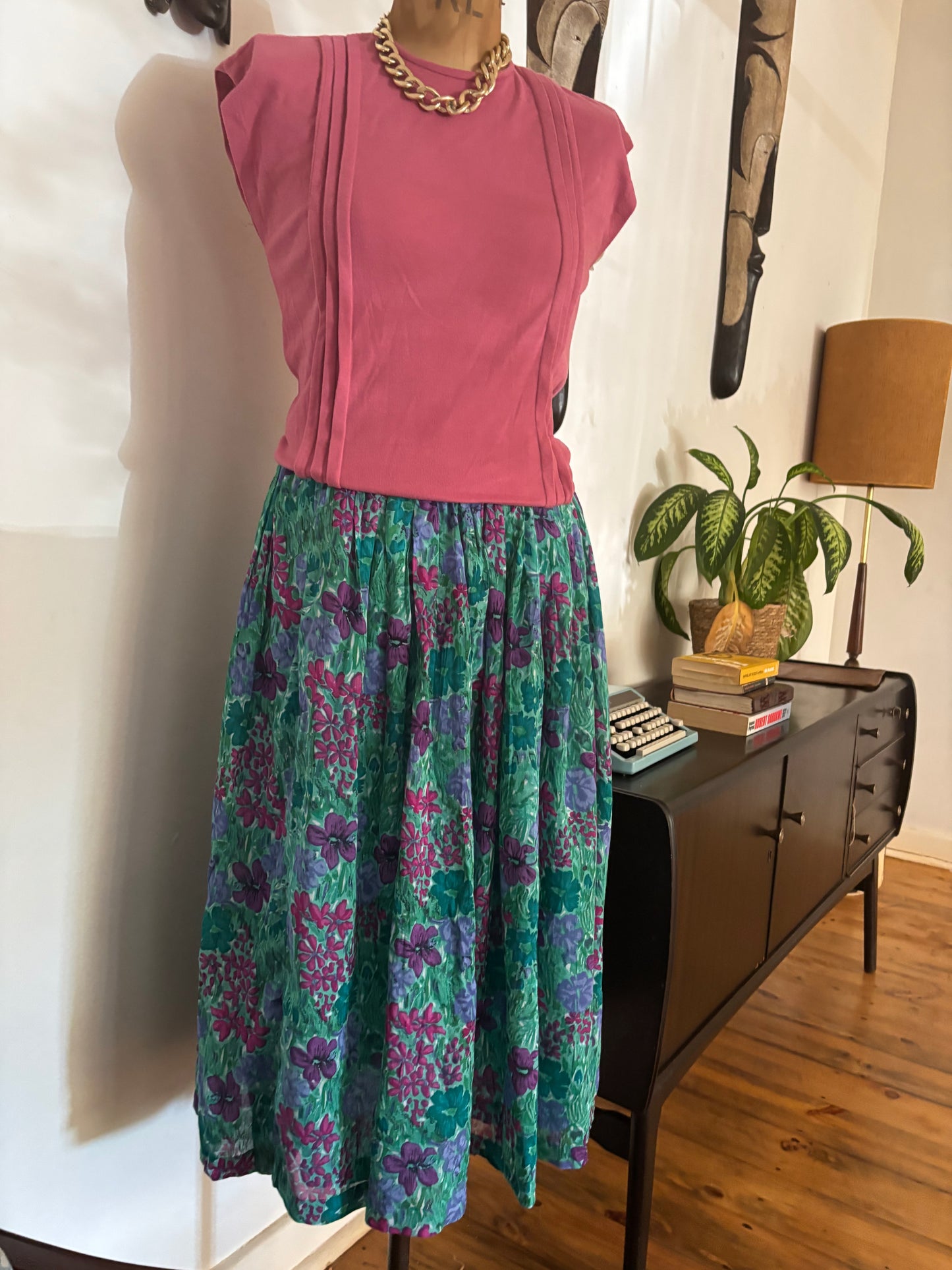 Floral vintage skirt
