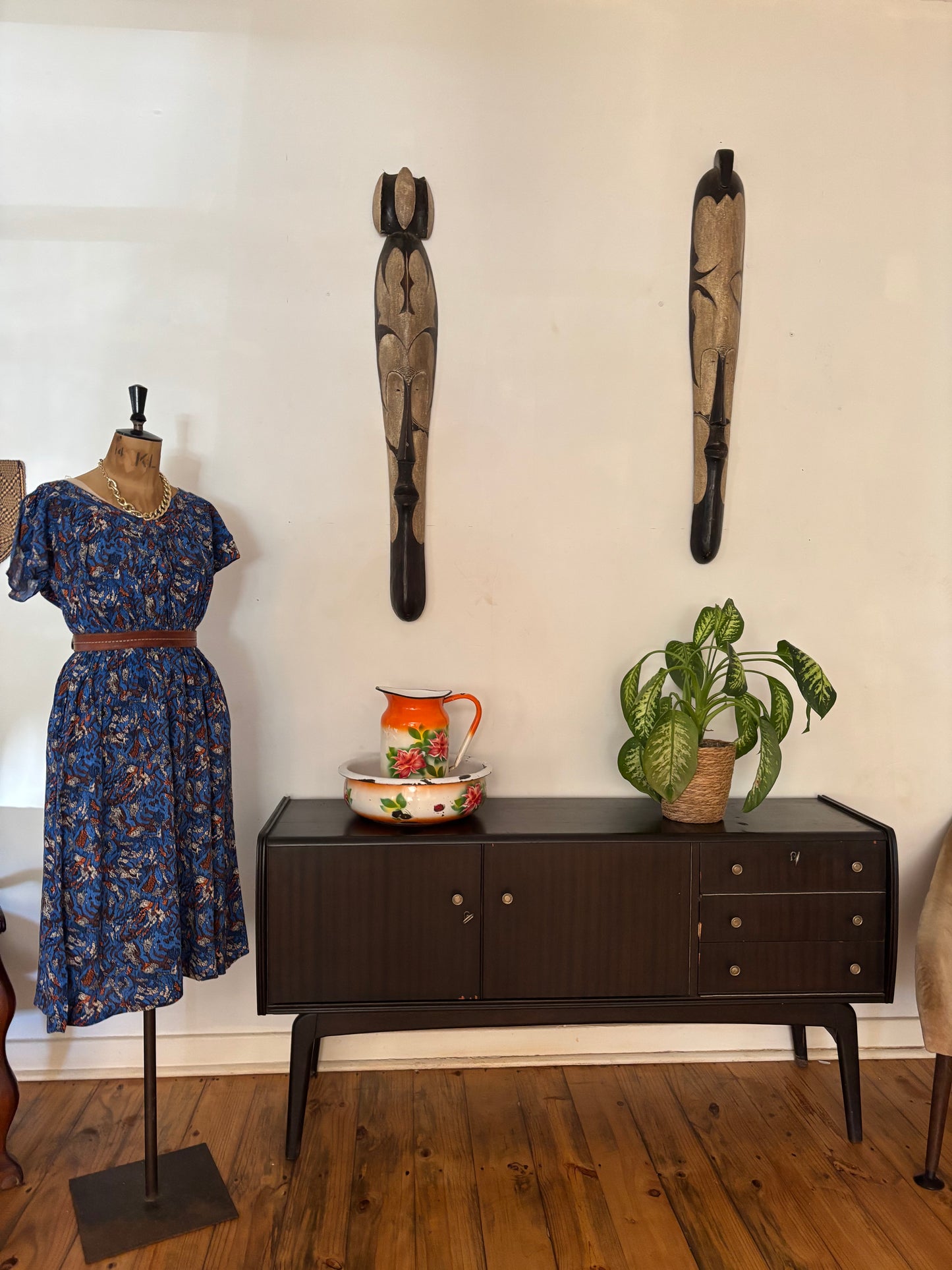 Print Vintage Dress