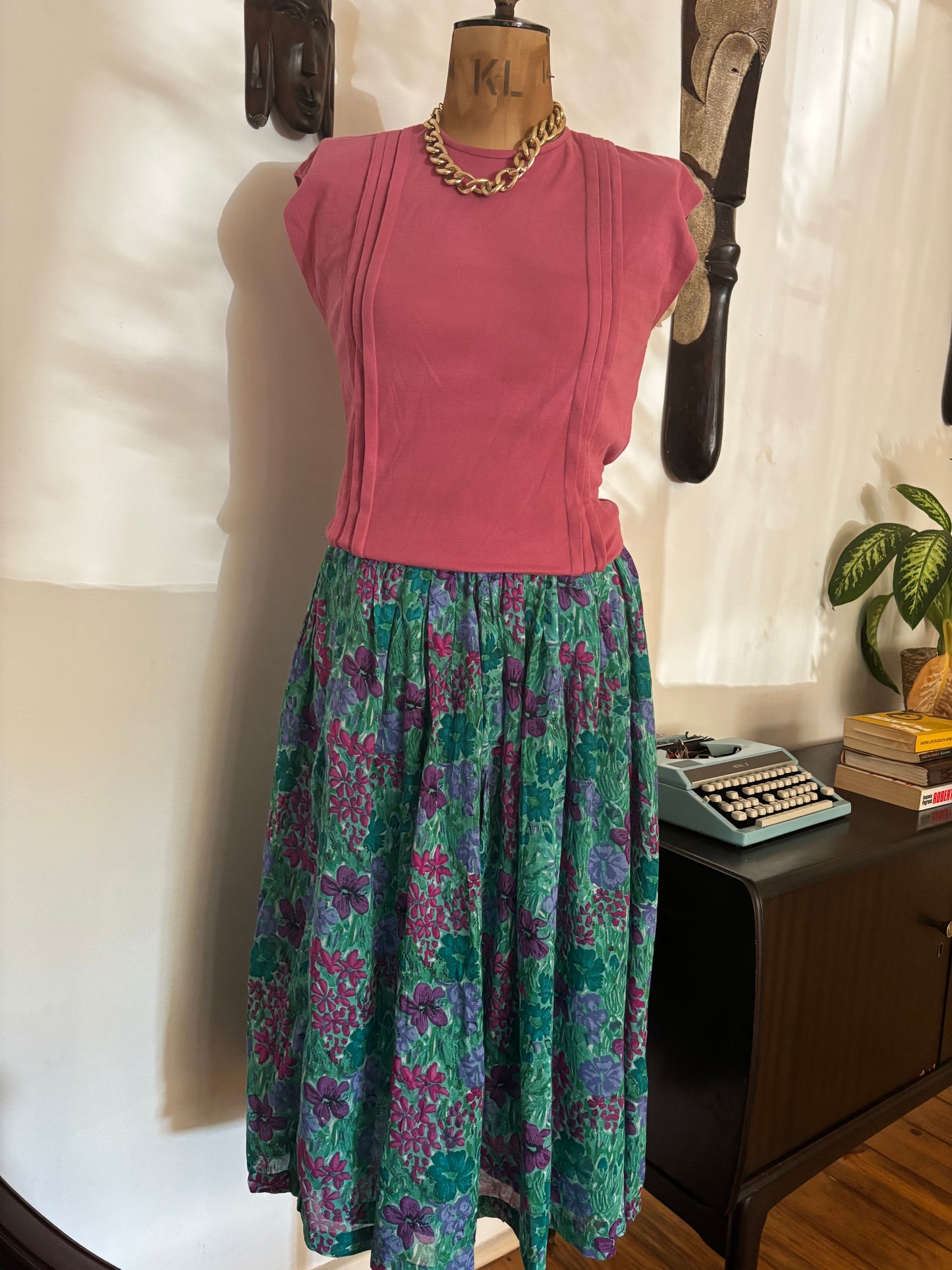 Pink Sleeveless Vest