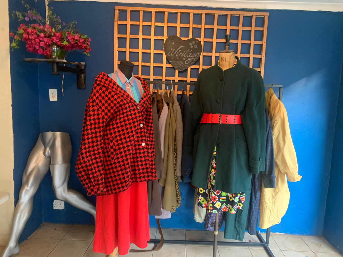 Green Vintage Winter Coat