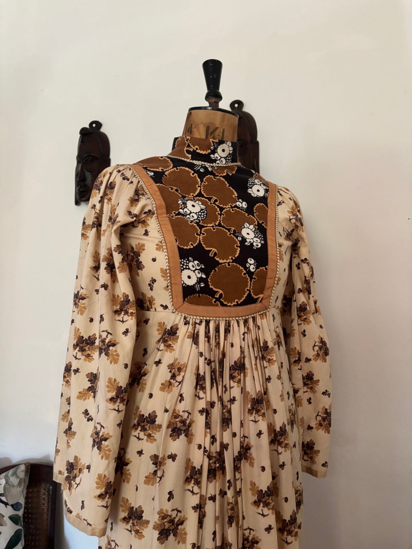 Vintage Maxi 70s Dress