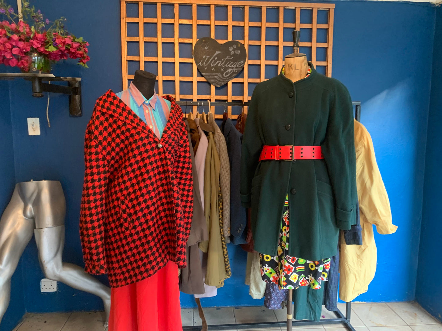 Green Vintage Winter Coat