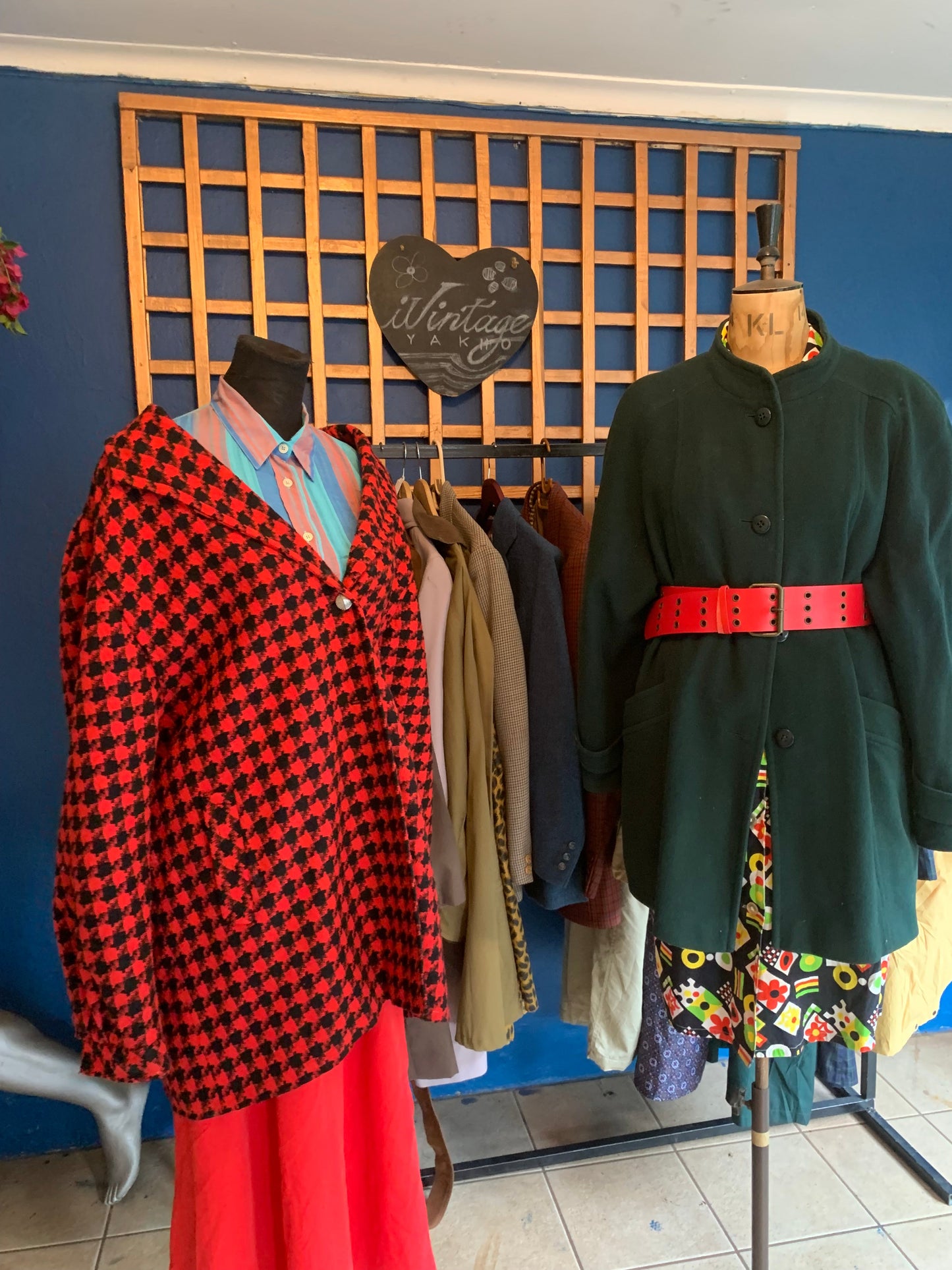 Green Vintage Winter Coat