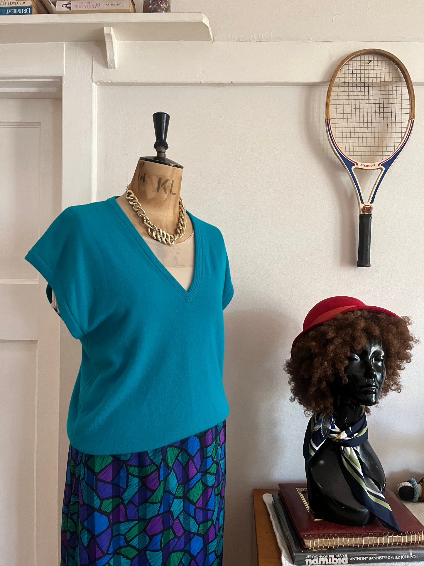Teal Pullover Knit
