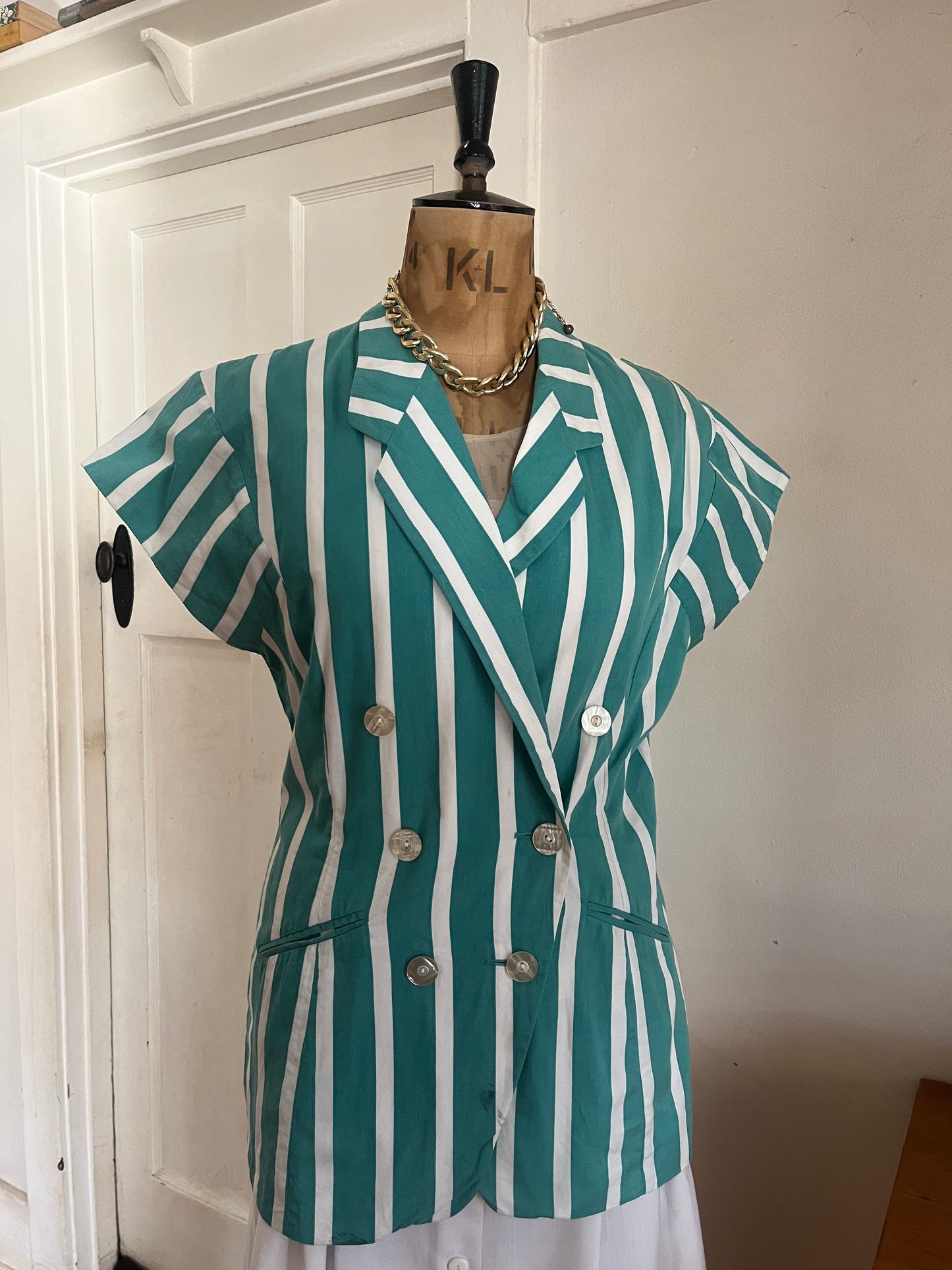 Striped 90s Light Jacket