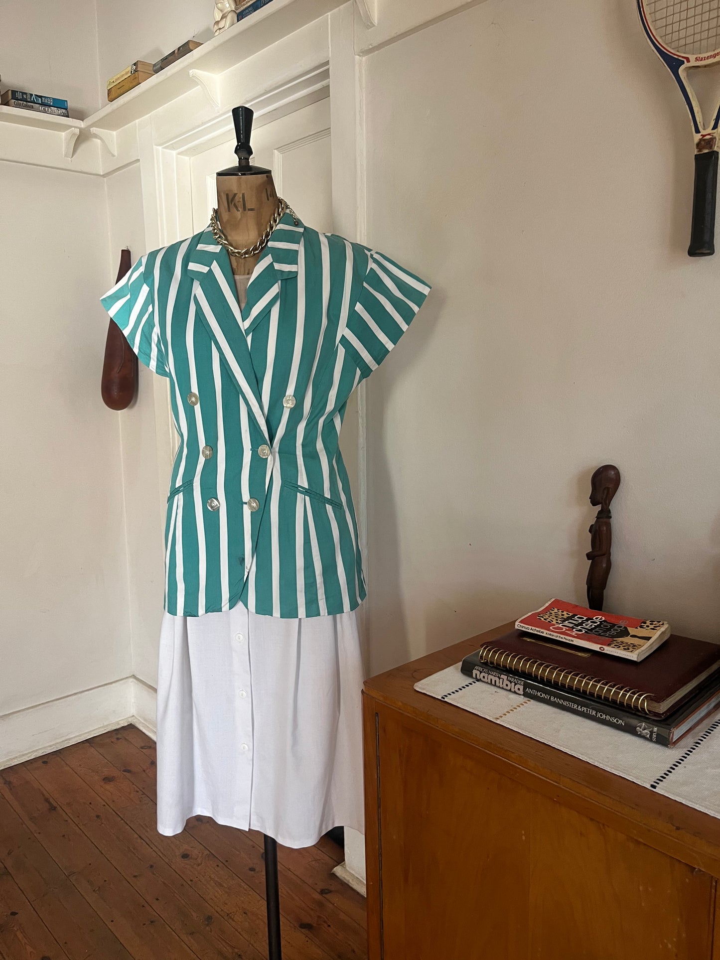 Striped 90s Light Jacket