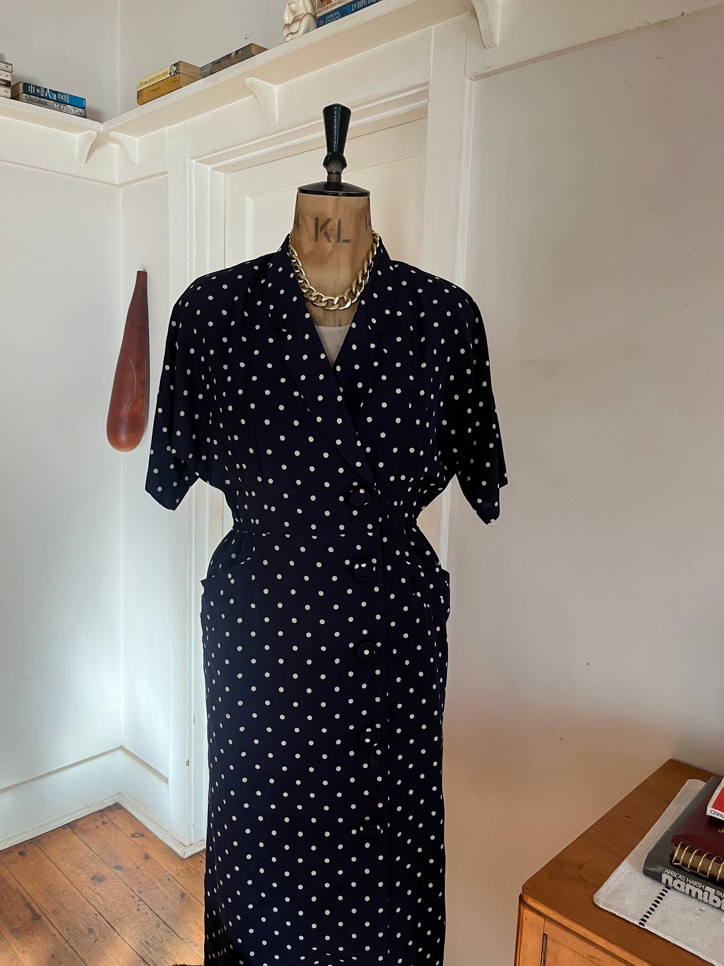 Vintage Polkadot Dress