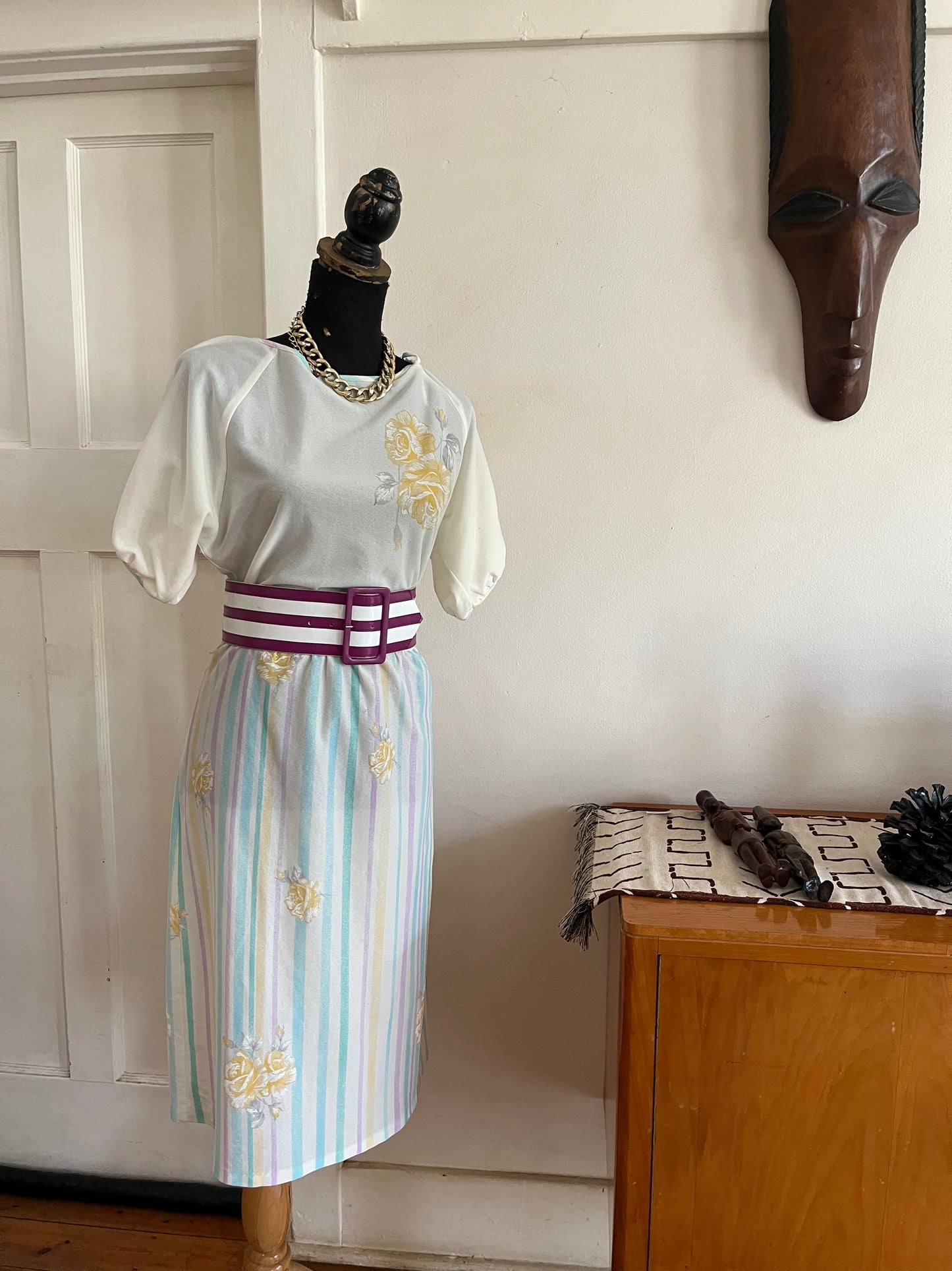 Chiffon Vintage Dress
