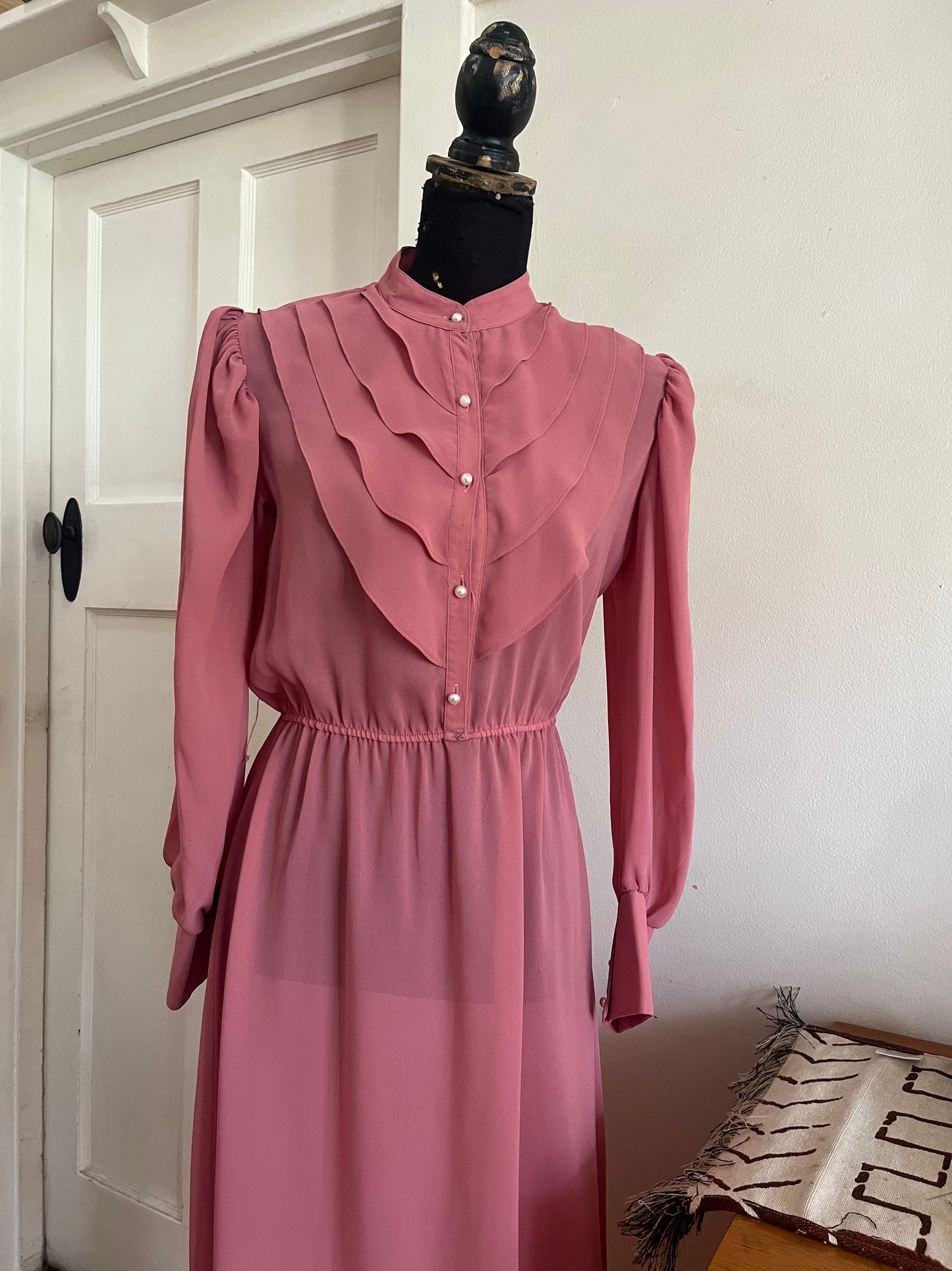 Chiffon vintage dress