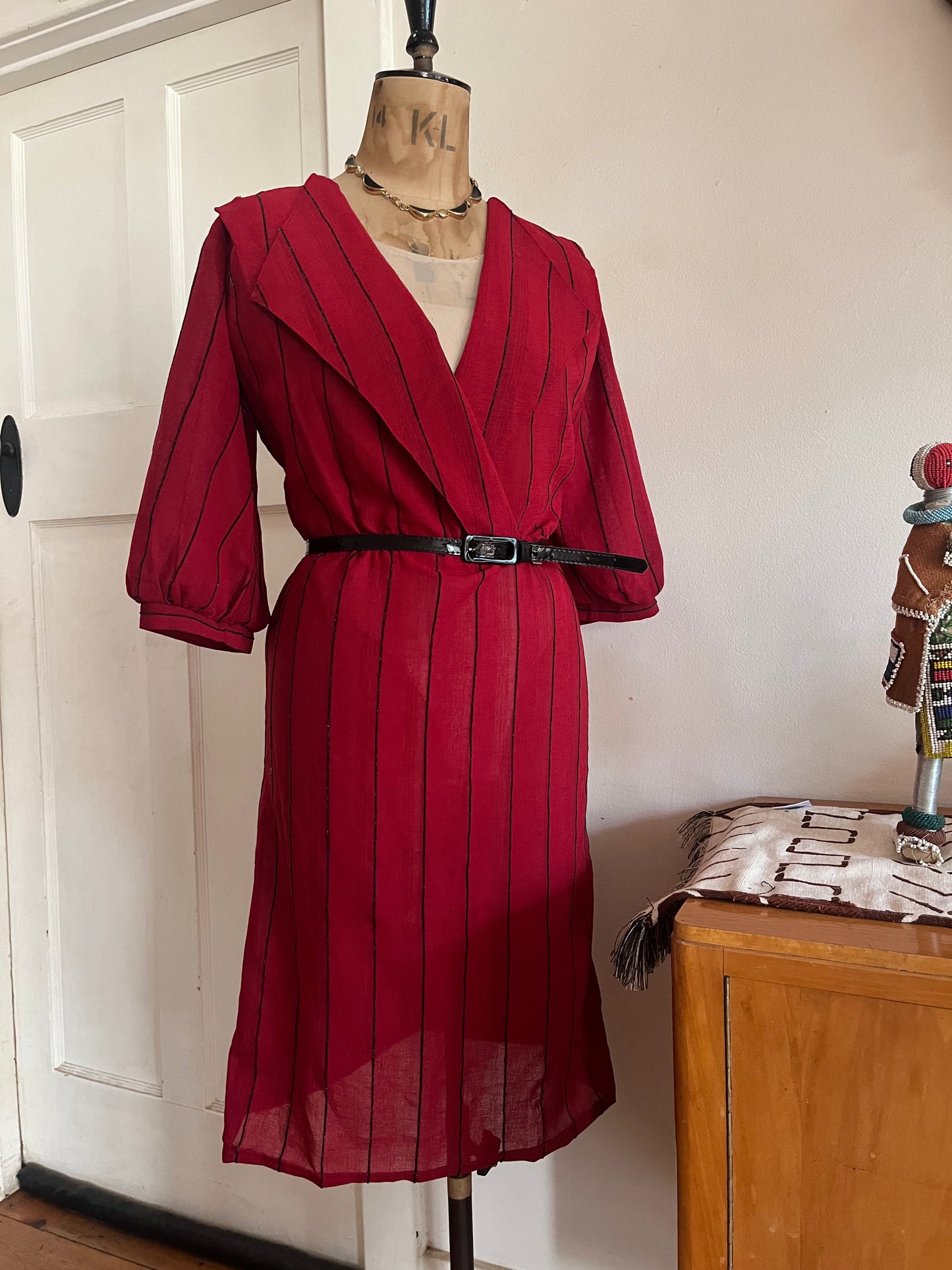 Linen Vintage Dress