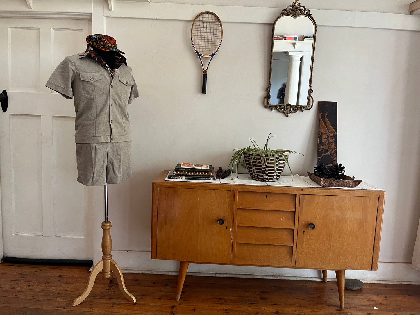 Brown Vintage Safari Suit