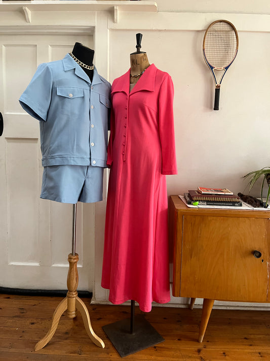 70s Vintage Maxi Dress