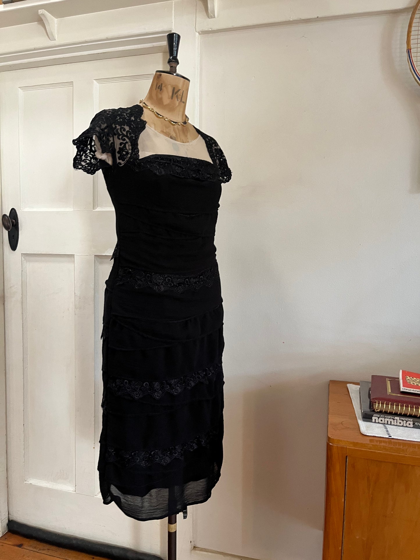 Vintage Cocktail Lace Dress