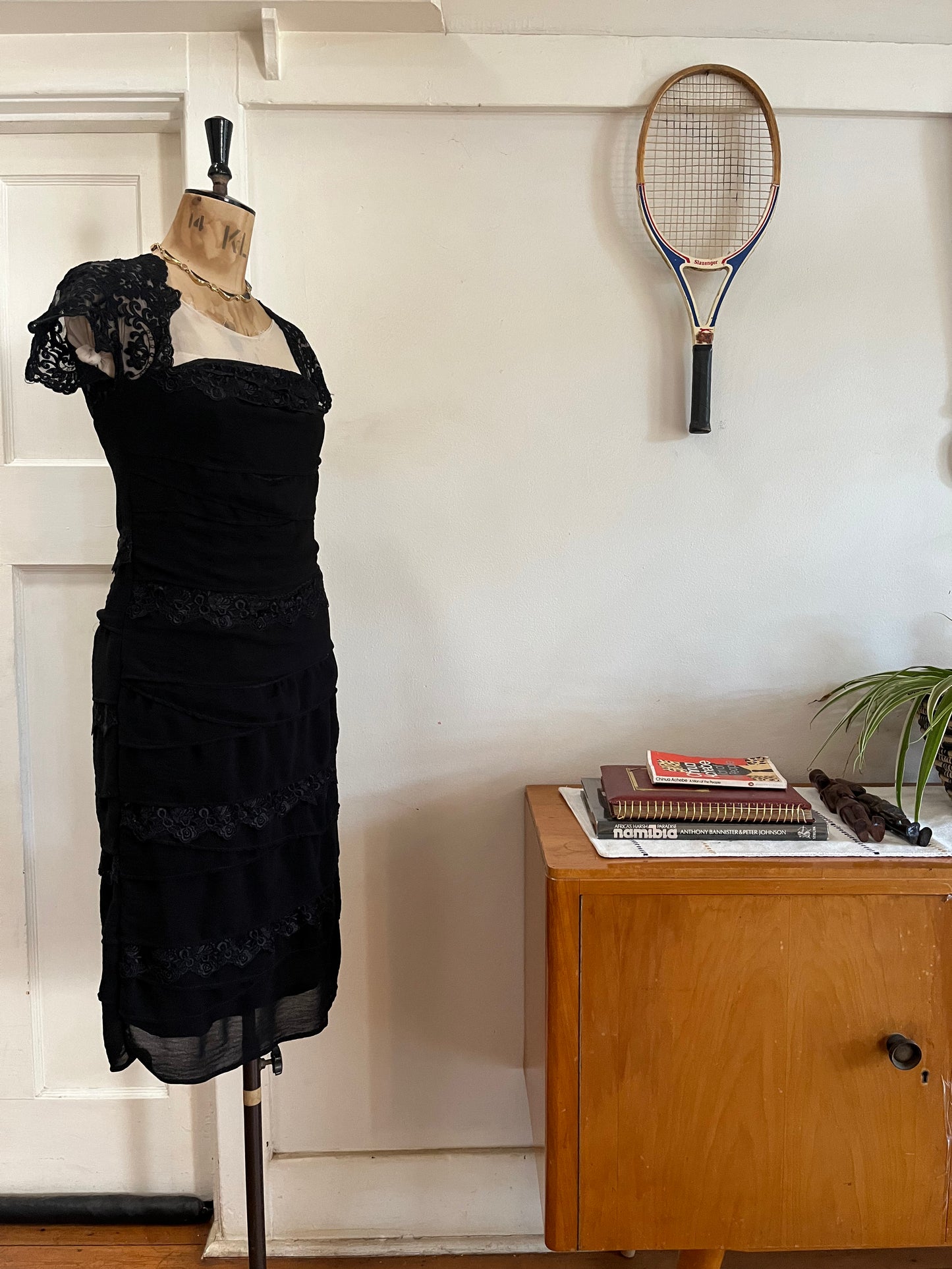 Vintage Cocktail Lace Dress