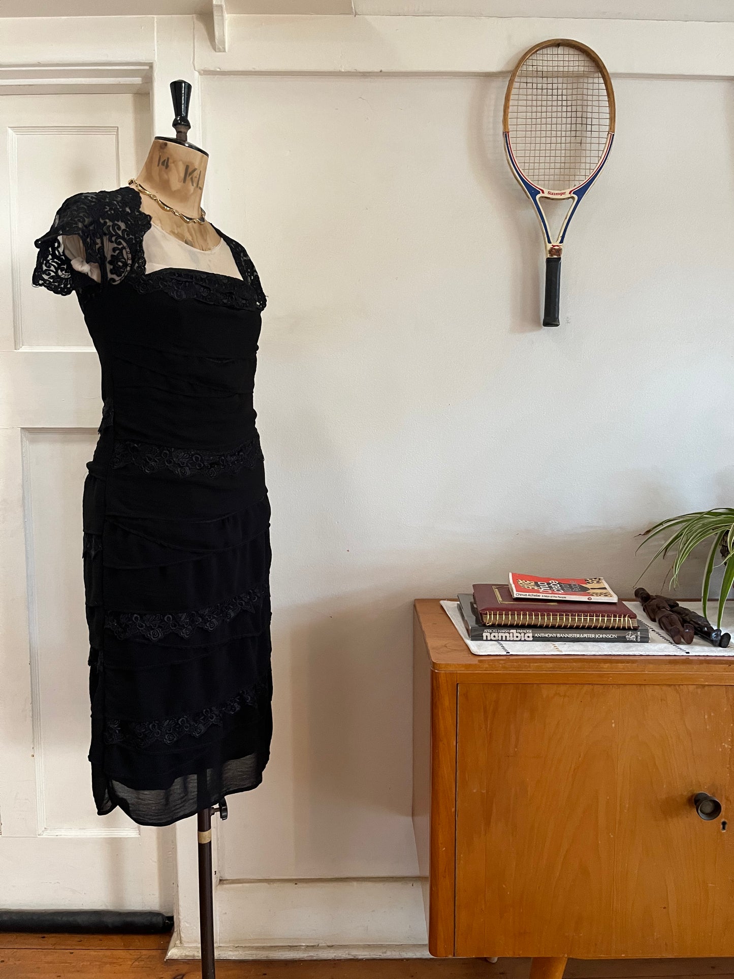 Vintage Cocktail Lace Dress