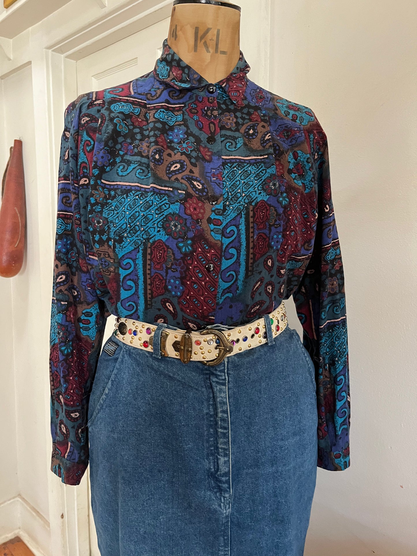 Paisley Print Shirt