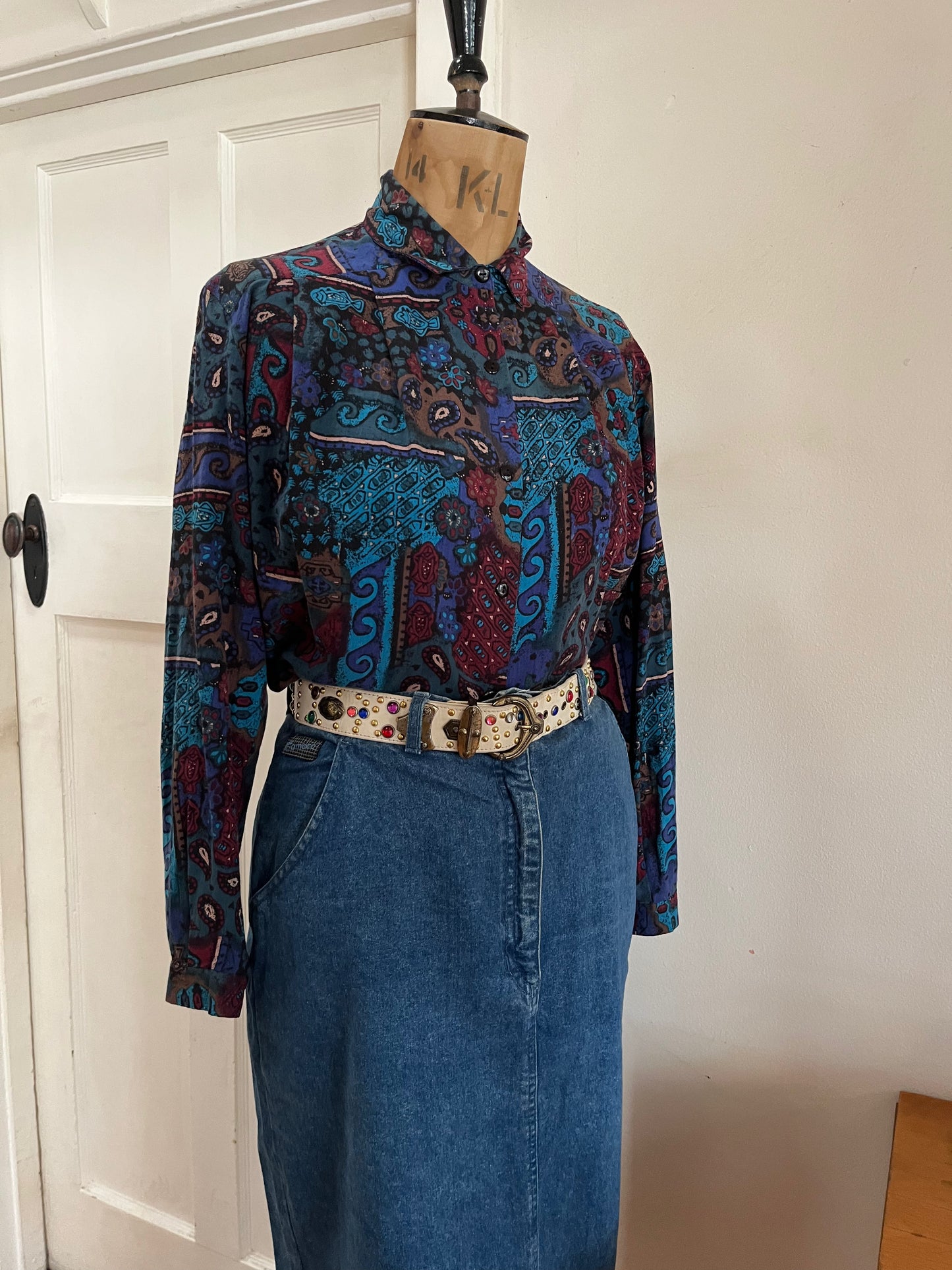 Paisley Print Shirt