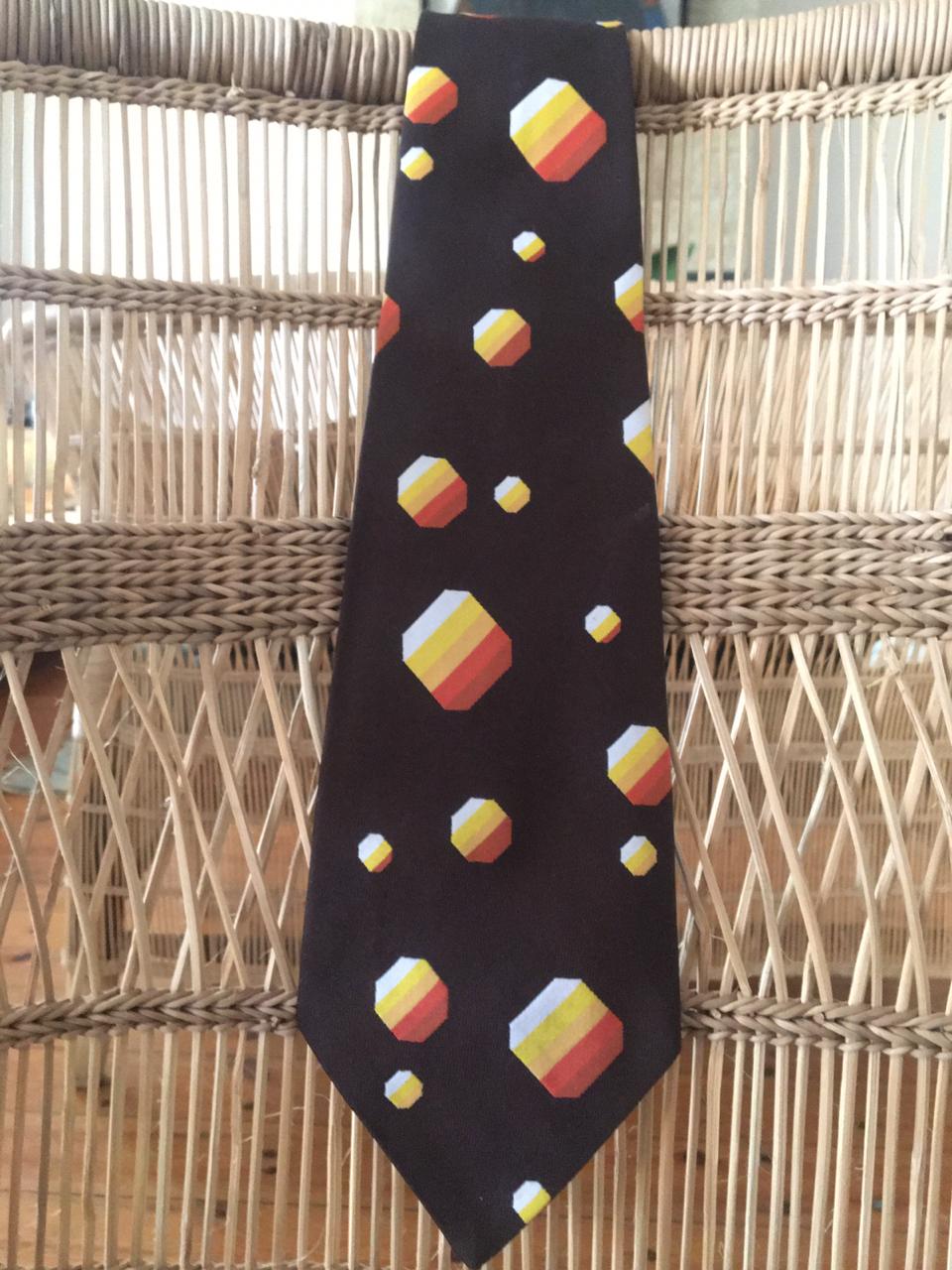 Retro 70s Brown Necktie