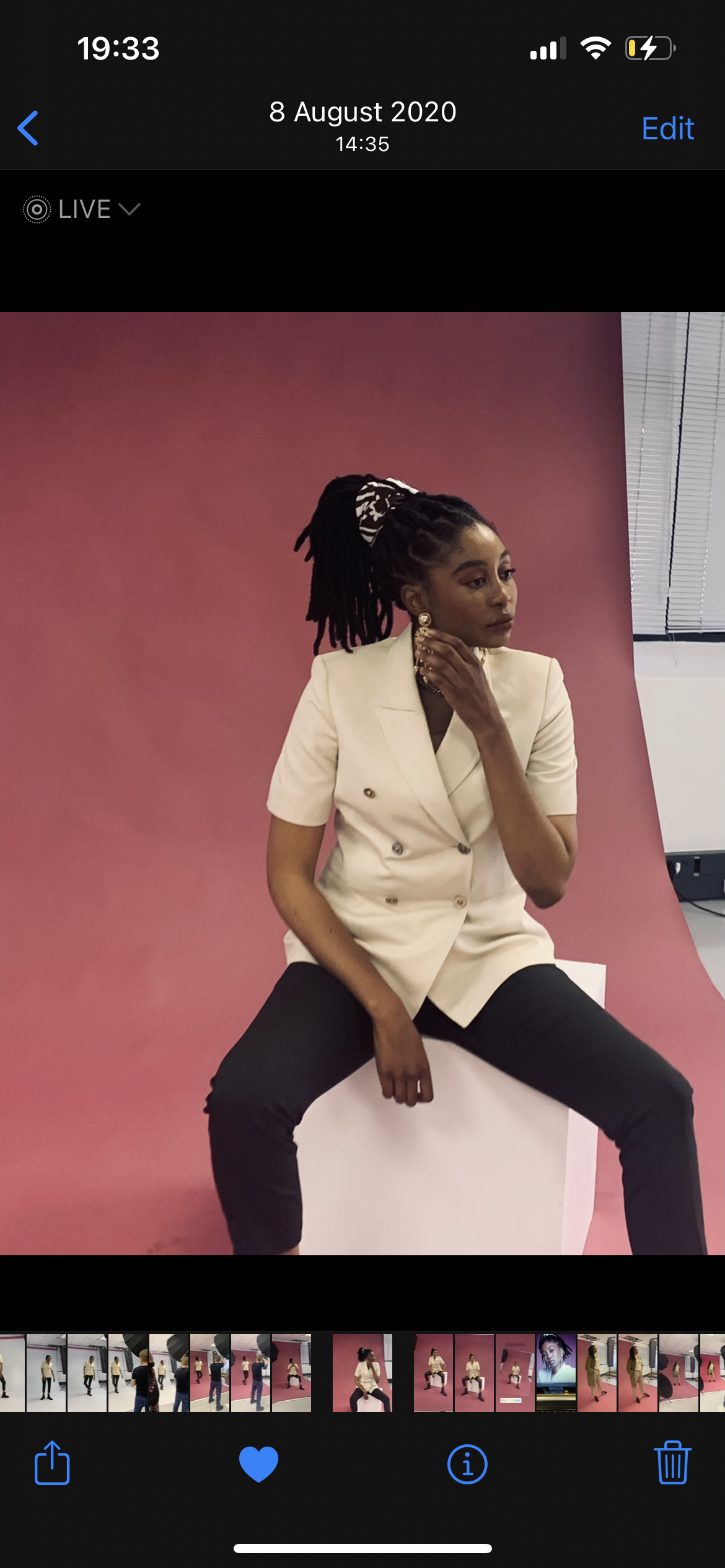 Giorgio Double Breast Blazer