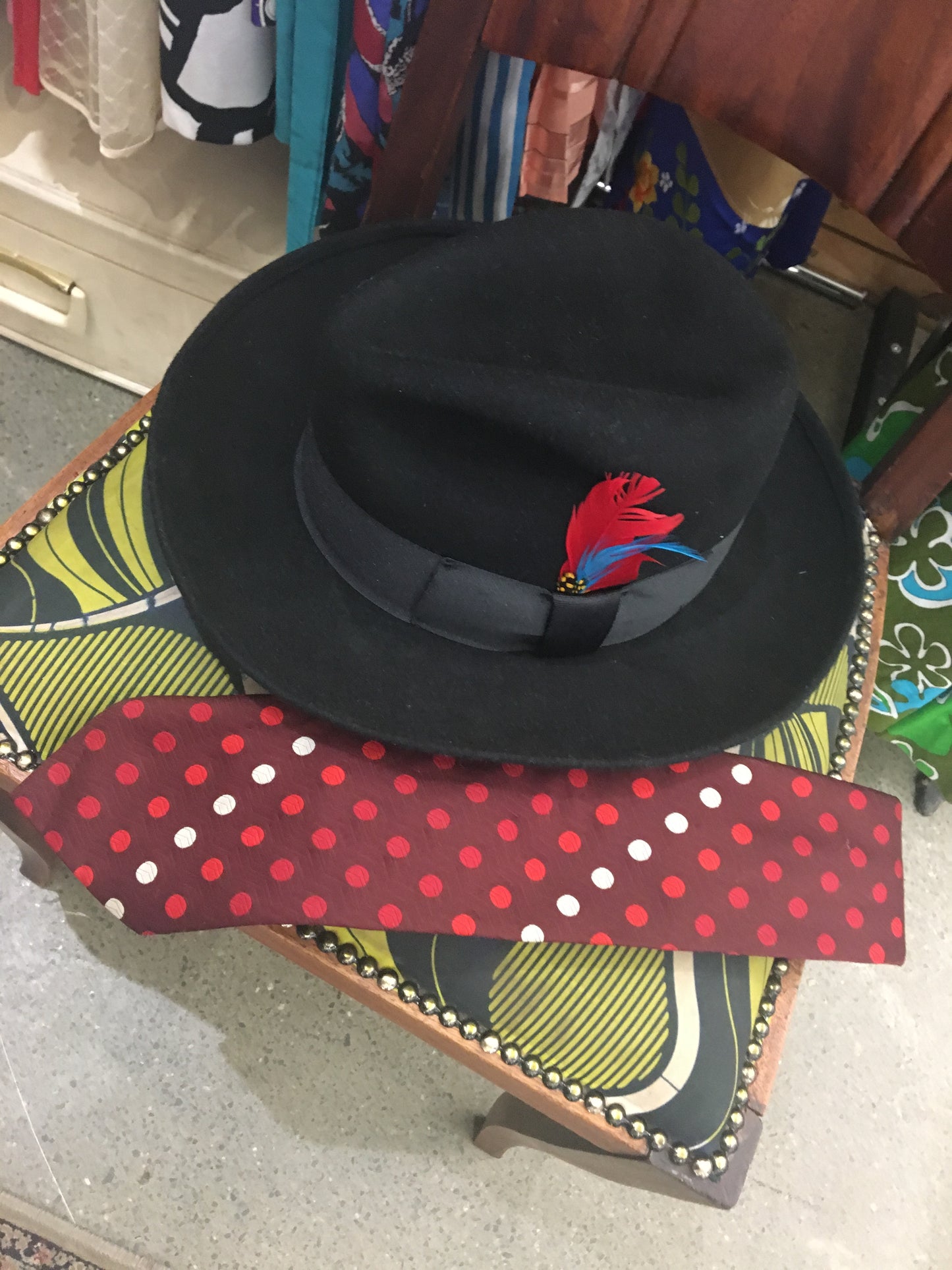 Wide Brim Fedora Hat