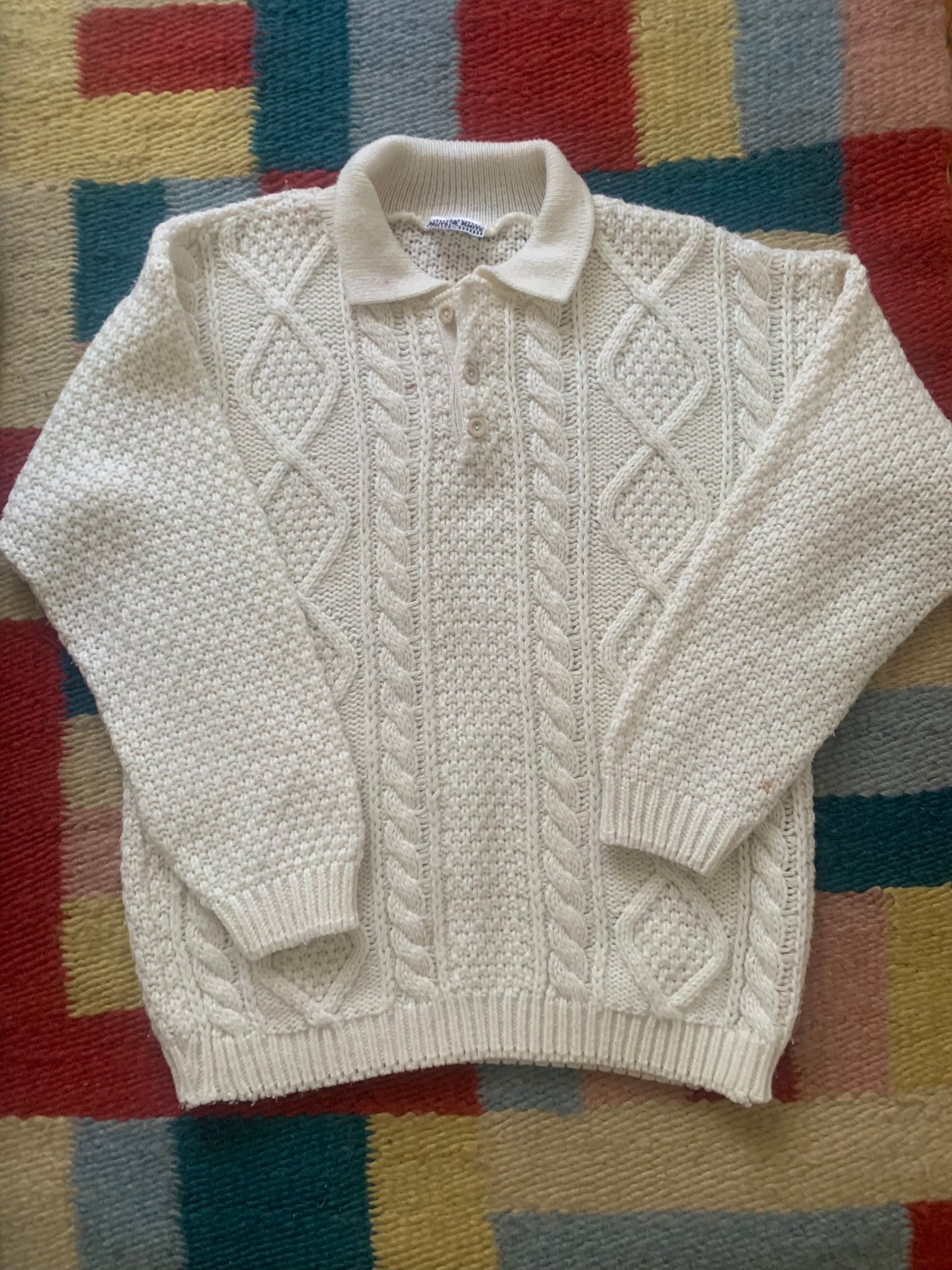 Vintage White Jersey
