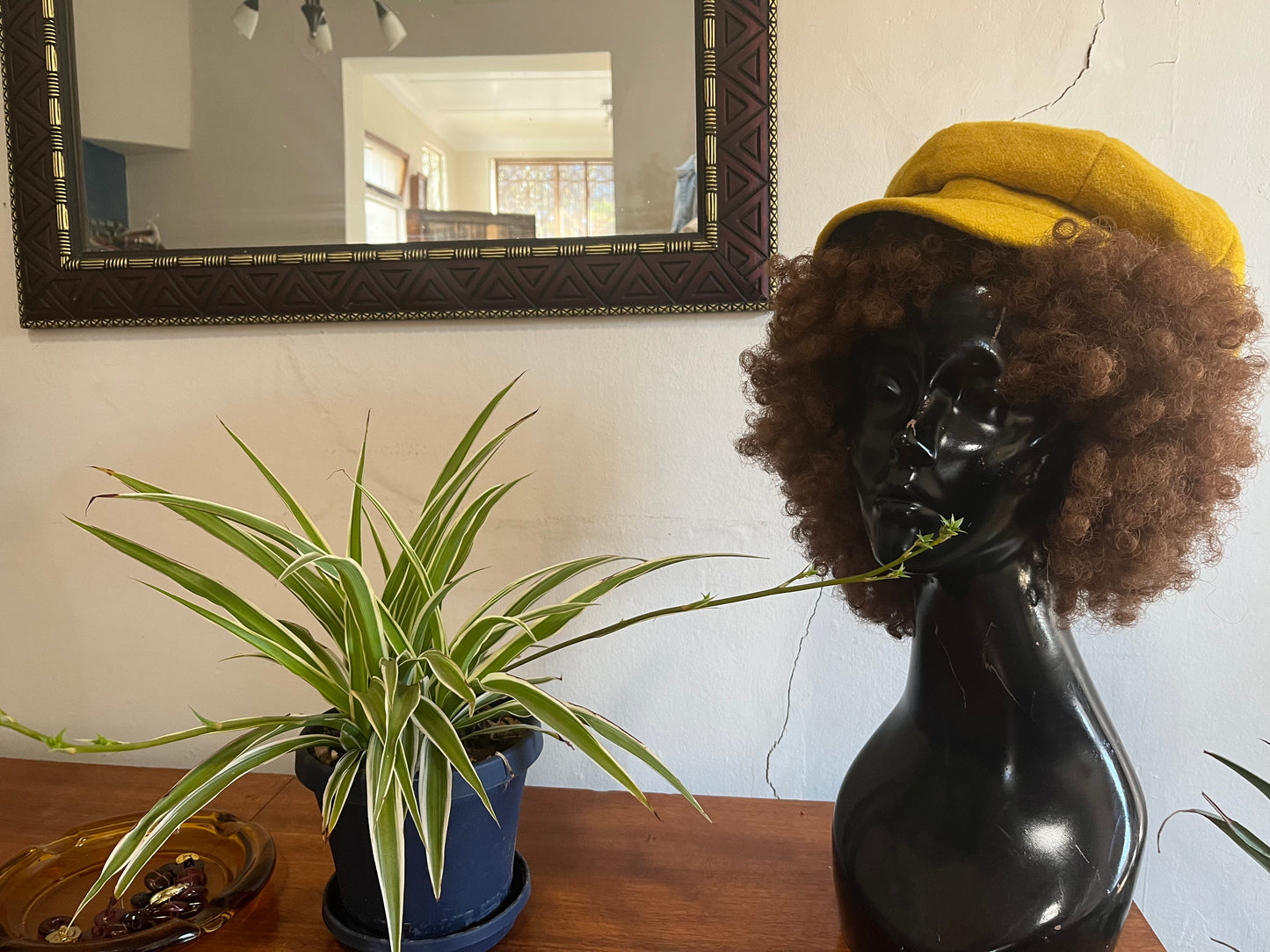 Yellow Poor Boy Cap
