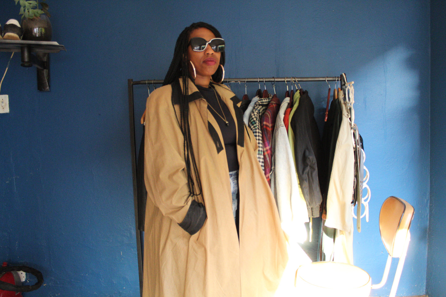 Beige Trench Coat