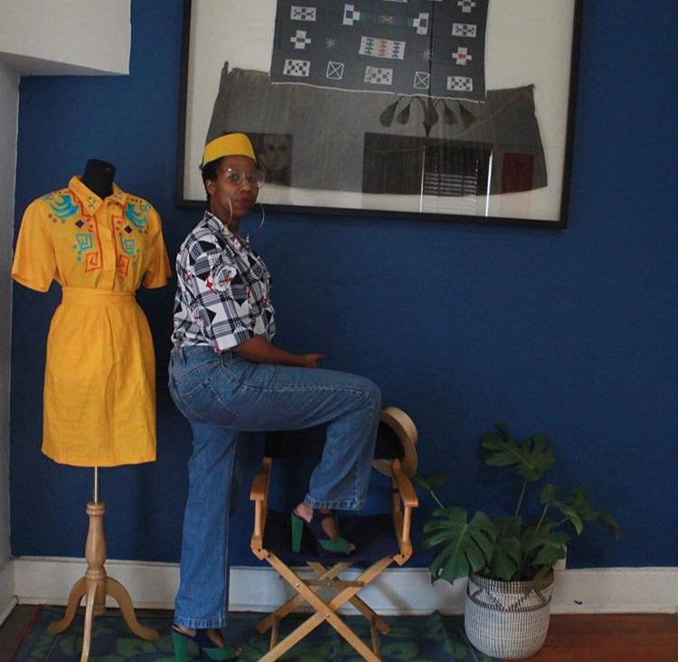 Vintage Yellow Two-Piece
