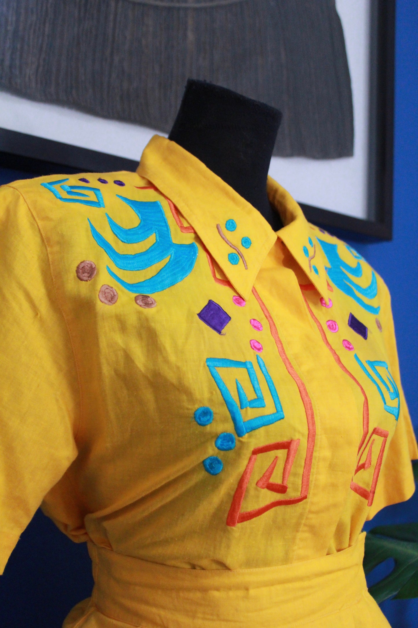 Vintage Yellow Two-Piece