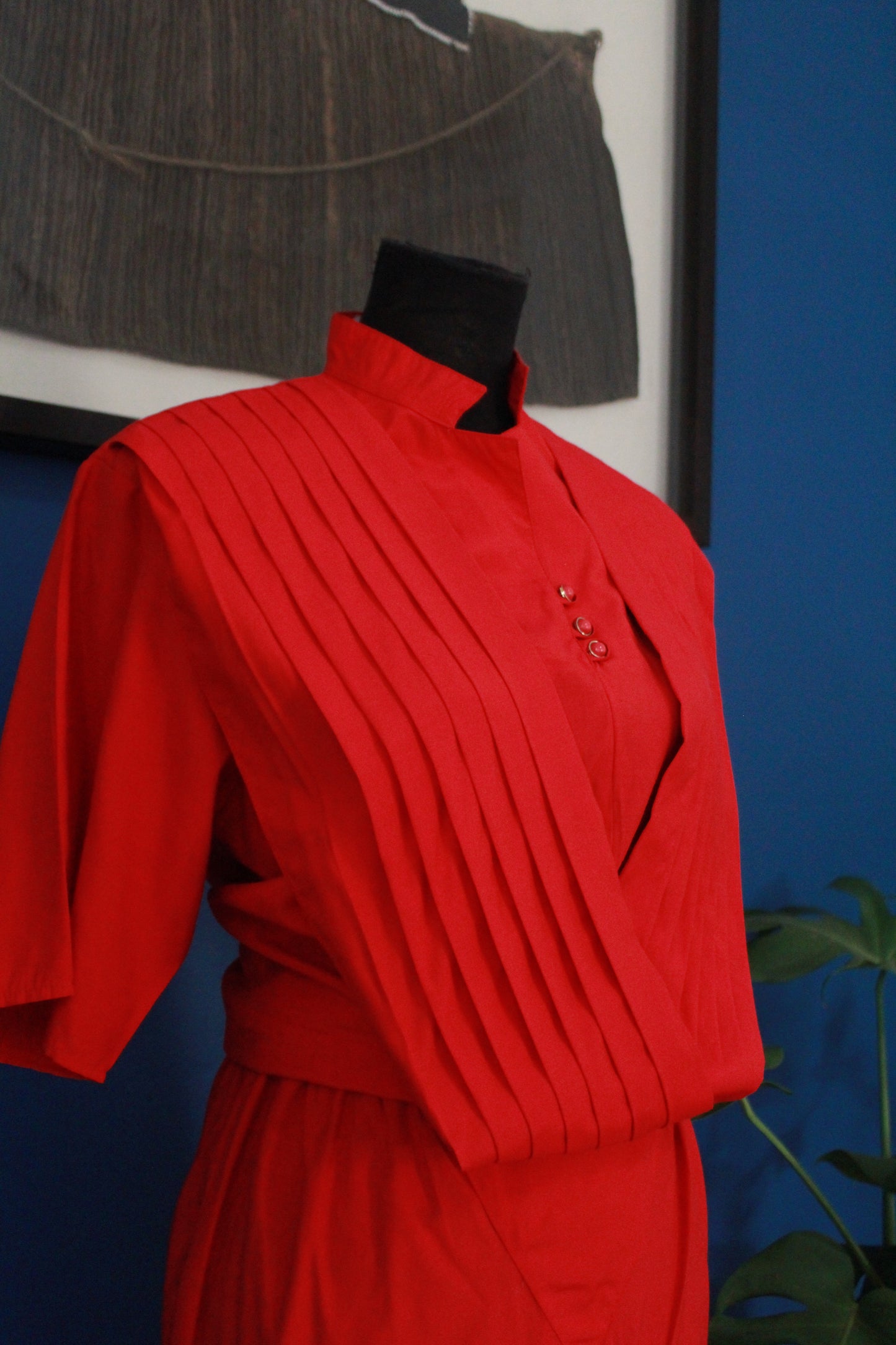 Vintage Red Two Piece