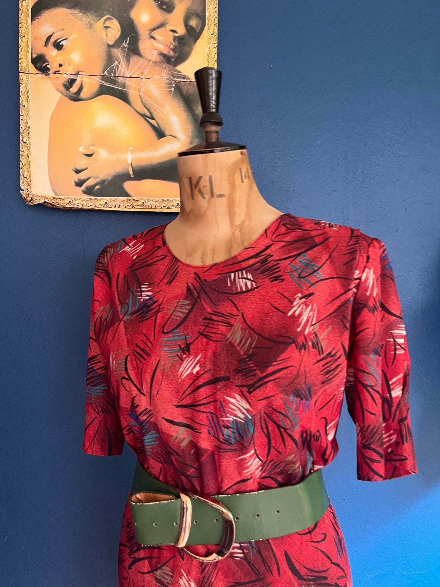 Cotton Print Dress