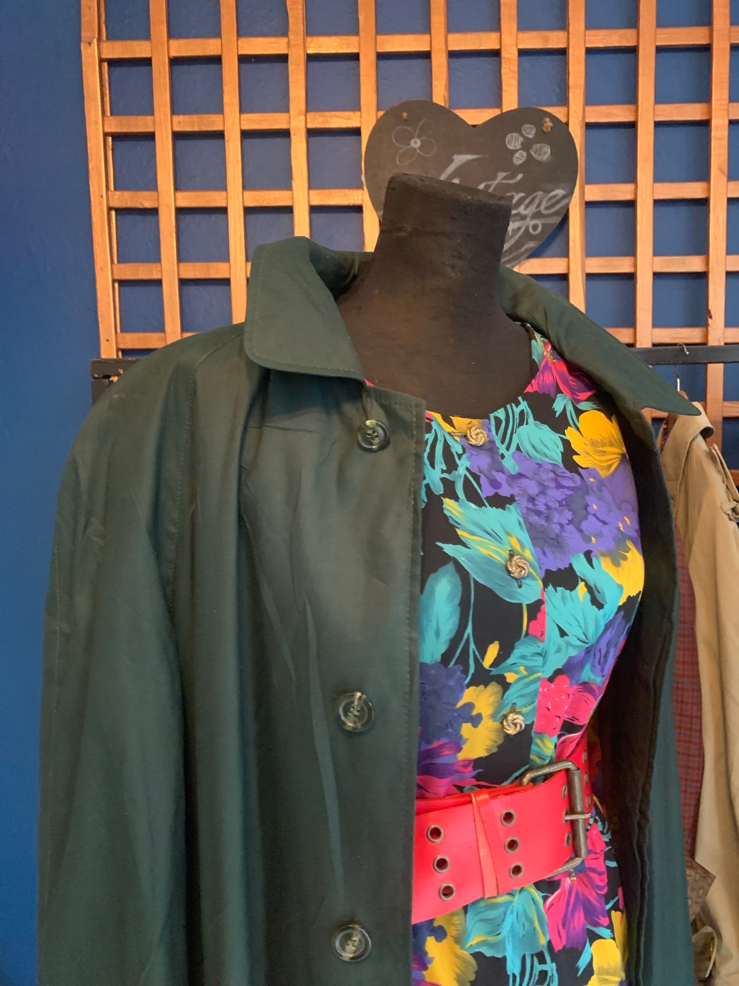 Green Trench Coat