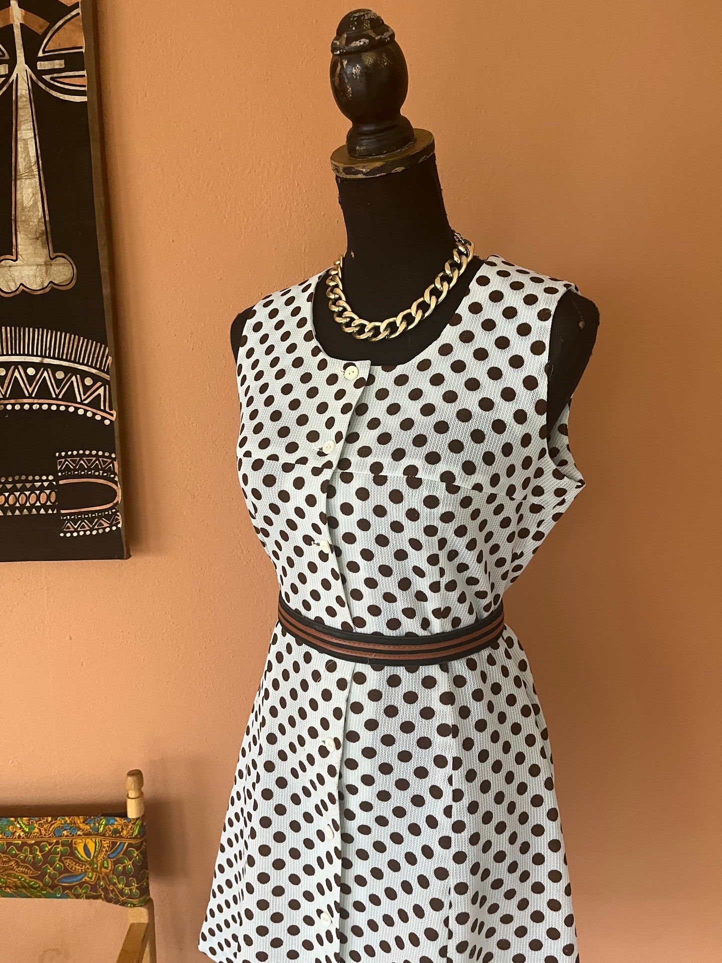 PolkaDot Vintage Tennis Dress