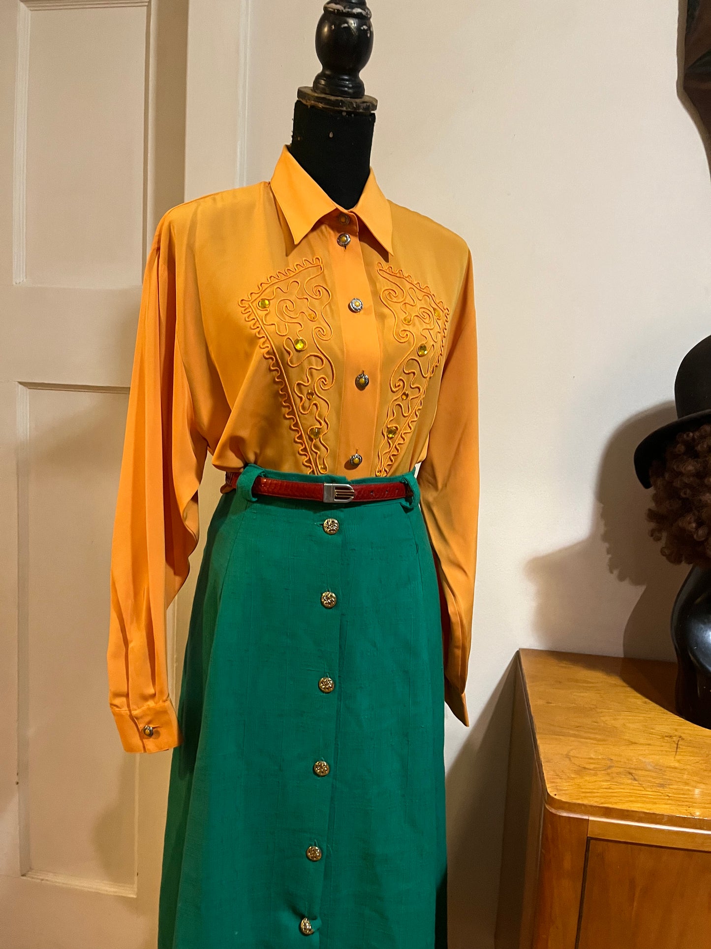 A-Line Vintage Skirt