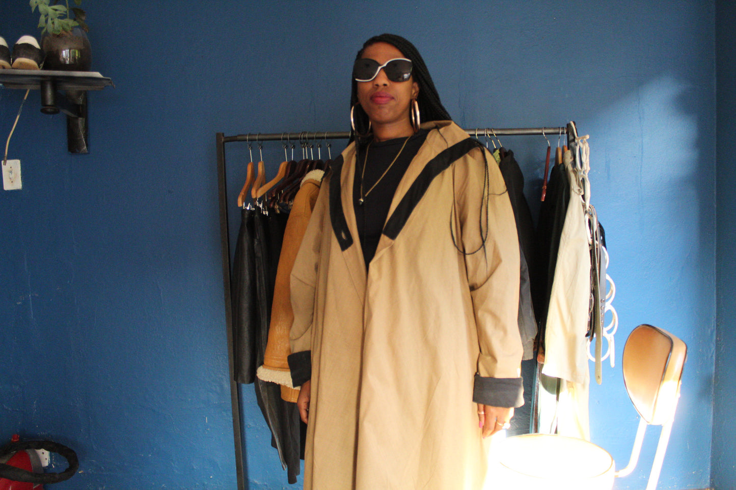 Beige Trench Coat