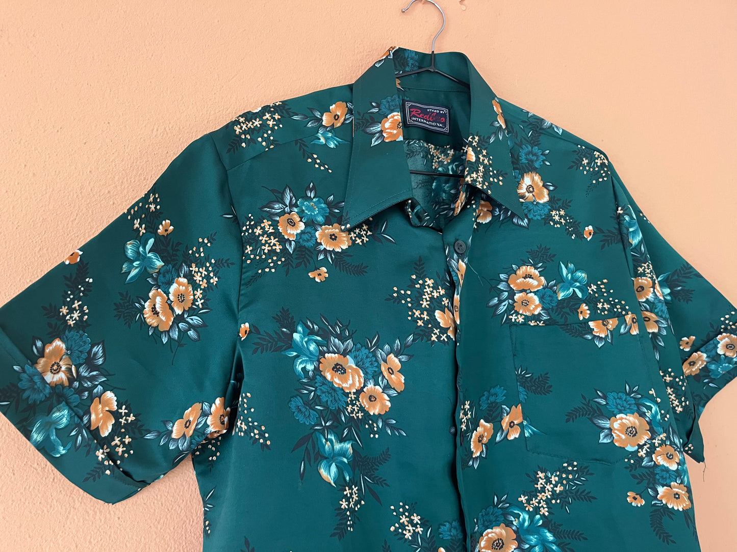 Vintage Print Summer Shirt