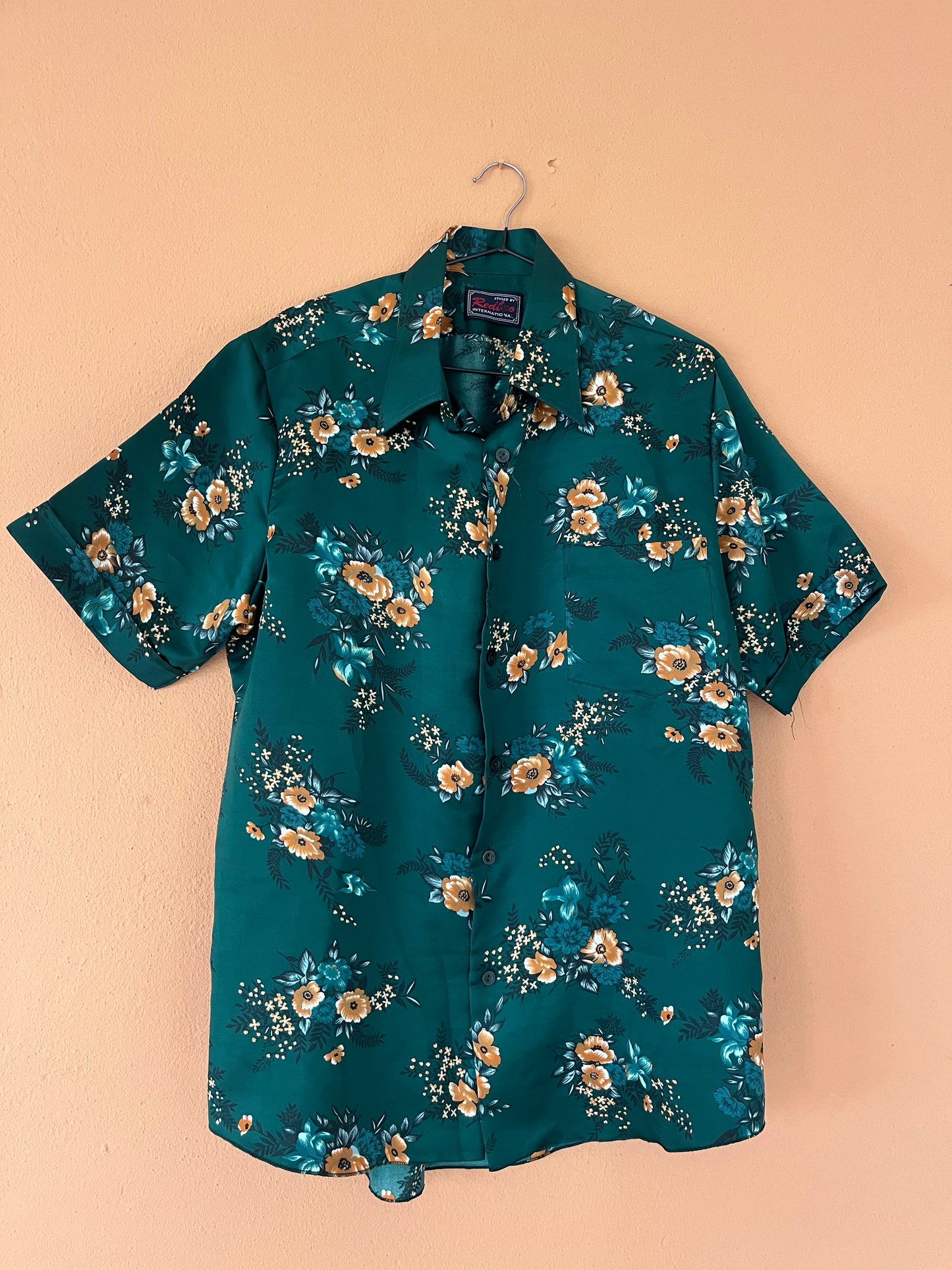 Vintage Print Summer Shirt
