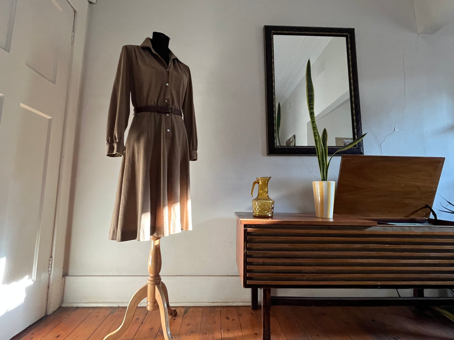 Vintage Button Down Dress