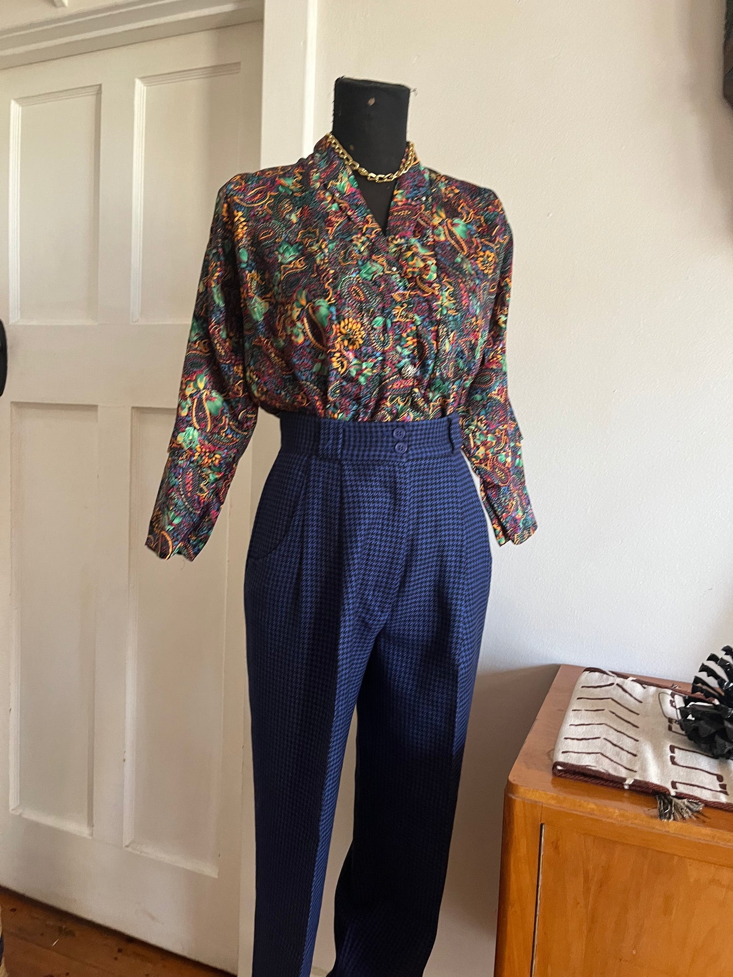 Paisley Print Blouse