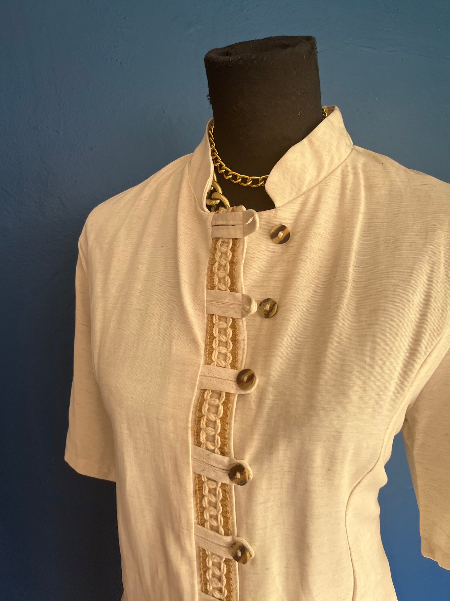 90s cream 2piece